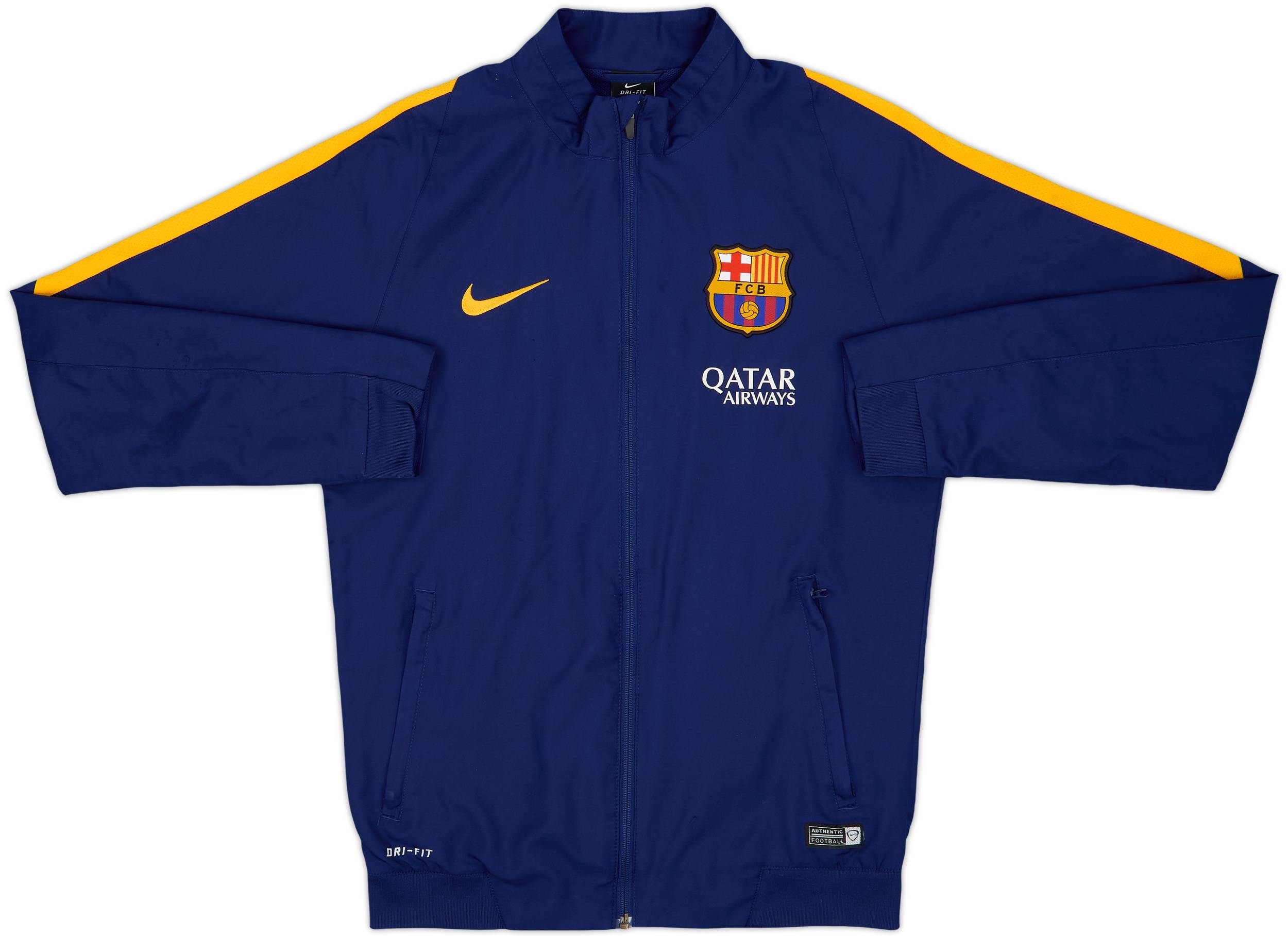 2015-16 Barcelona Nike Track Jacket - 9/10 - (S)