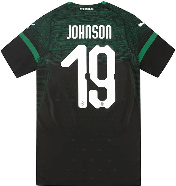 2018-19 Borussia Monchengladbach EvoKnit Player Issue Away Shirt Johnson #19