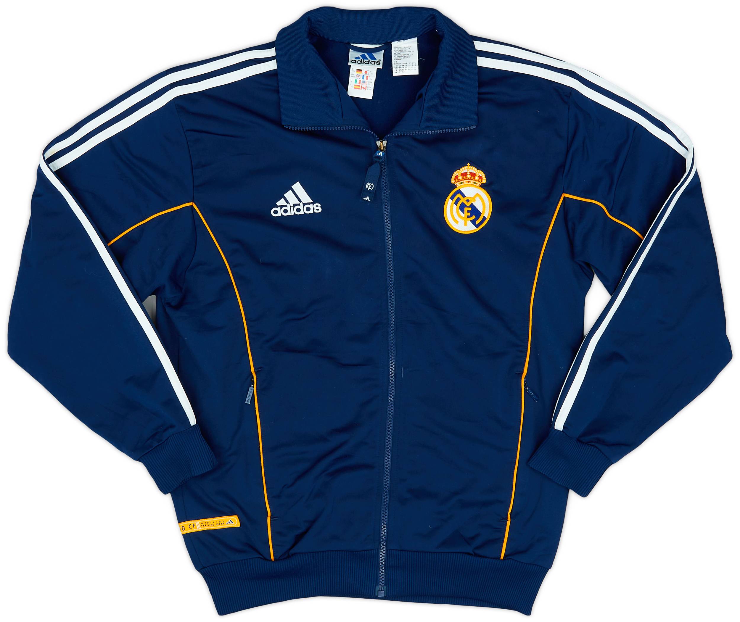 1999-00 Real Madrid adidas Track Jacket - 9/10 - (XS)