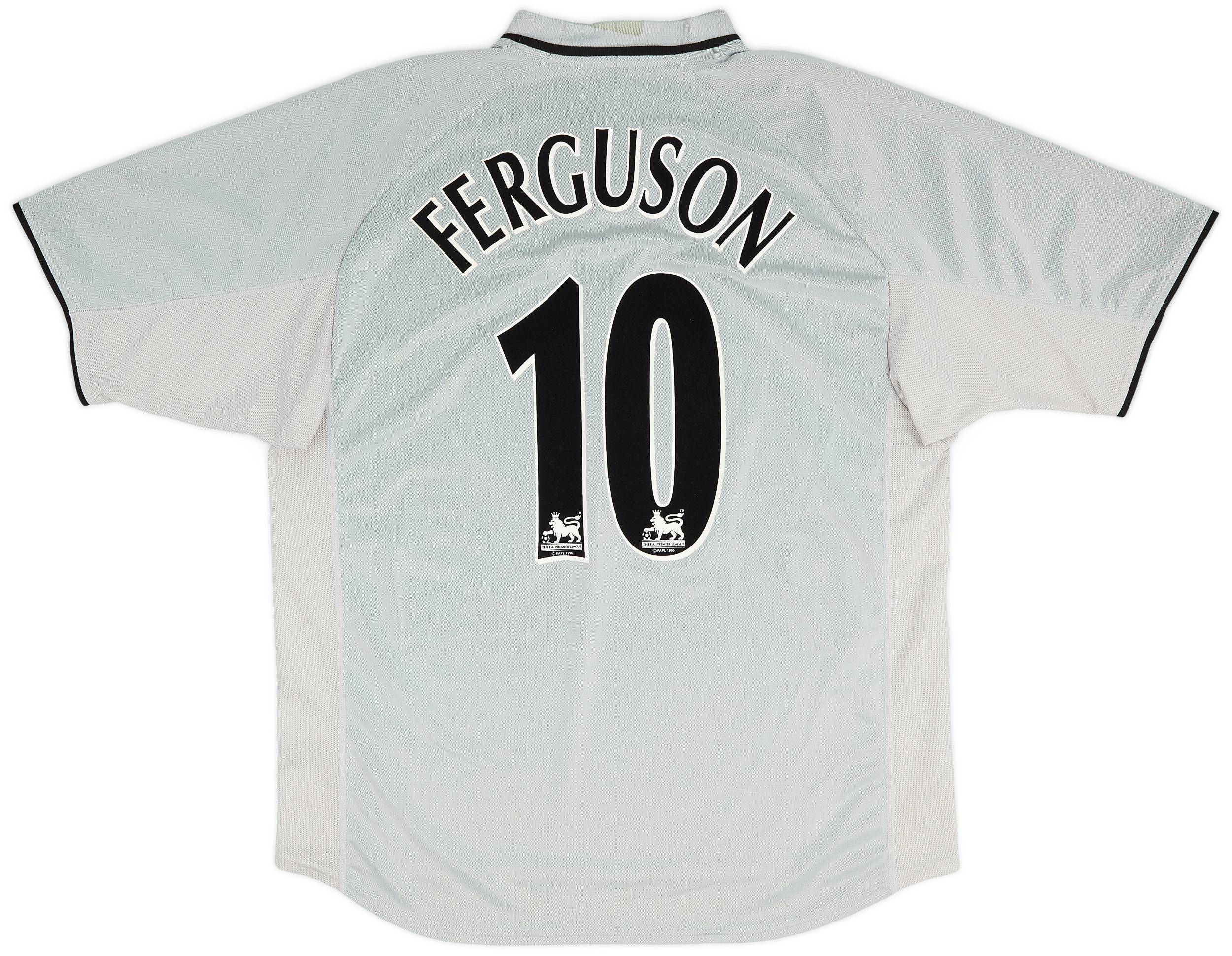 2001-02 Everton Away Shirt Ferguson #10 - 8/10 - (L)