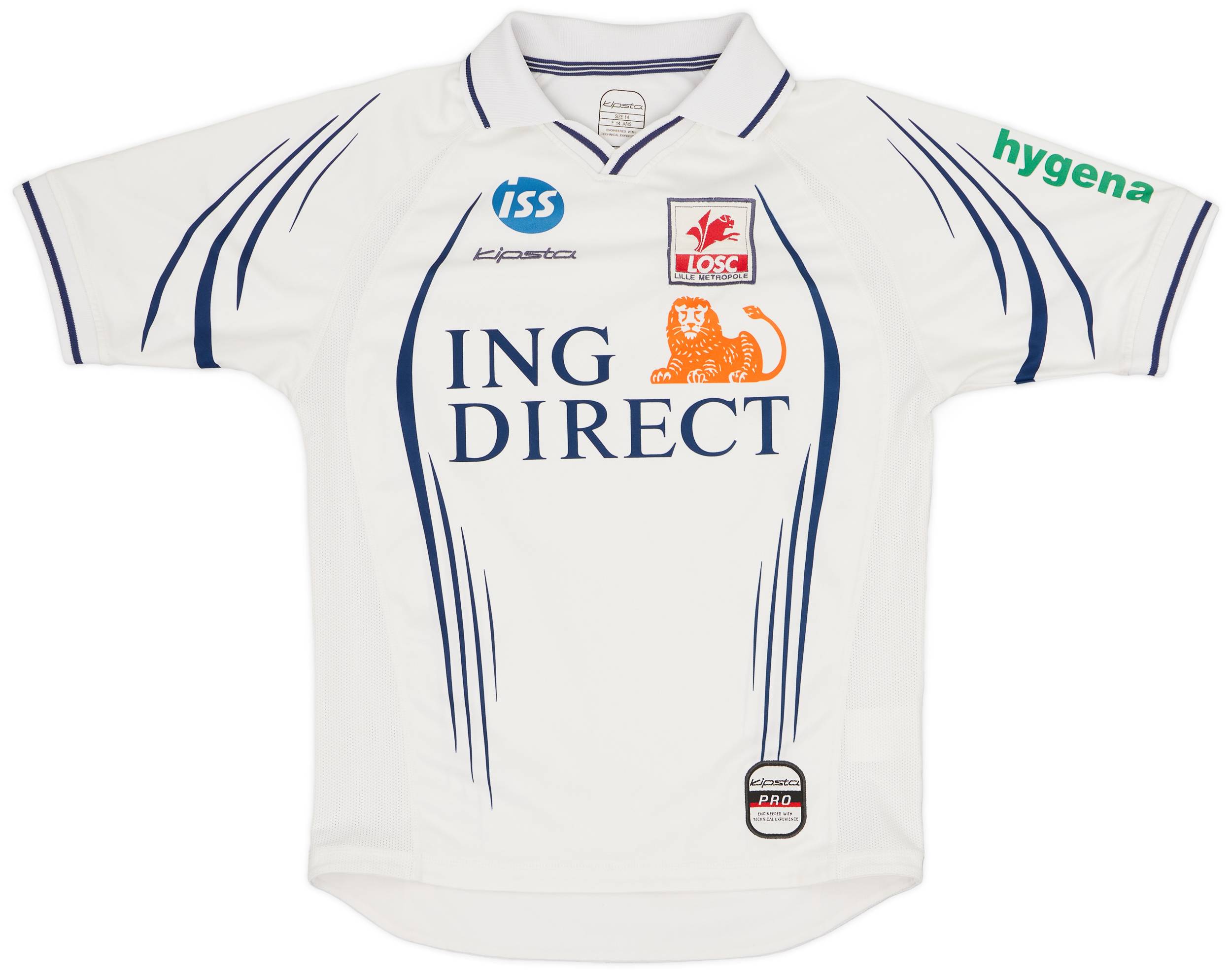 2001-02 Lille Away Shirt - 8/10 - (XL.Boys)