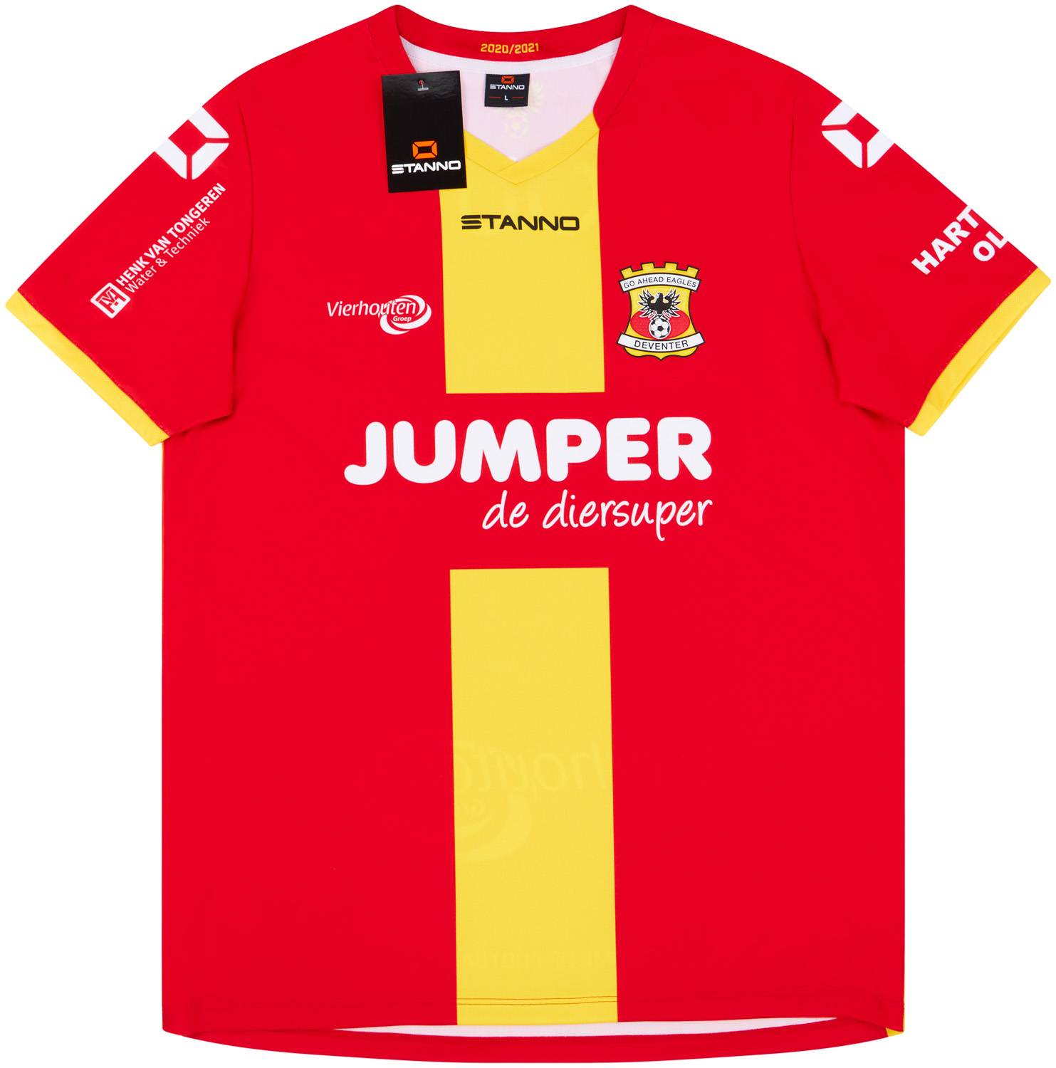 2020-21 Go Ahead Eagles Home Shirt
