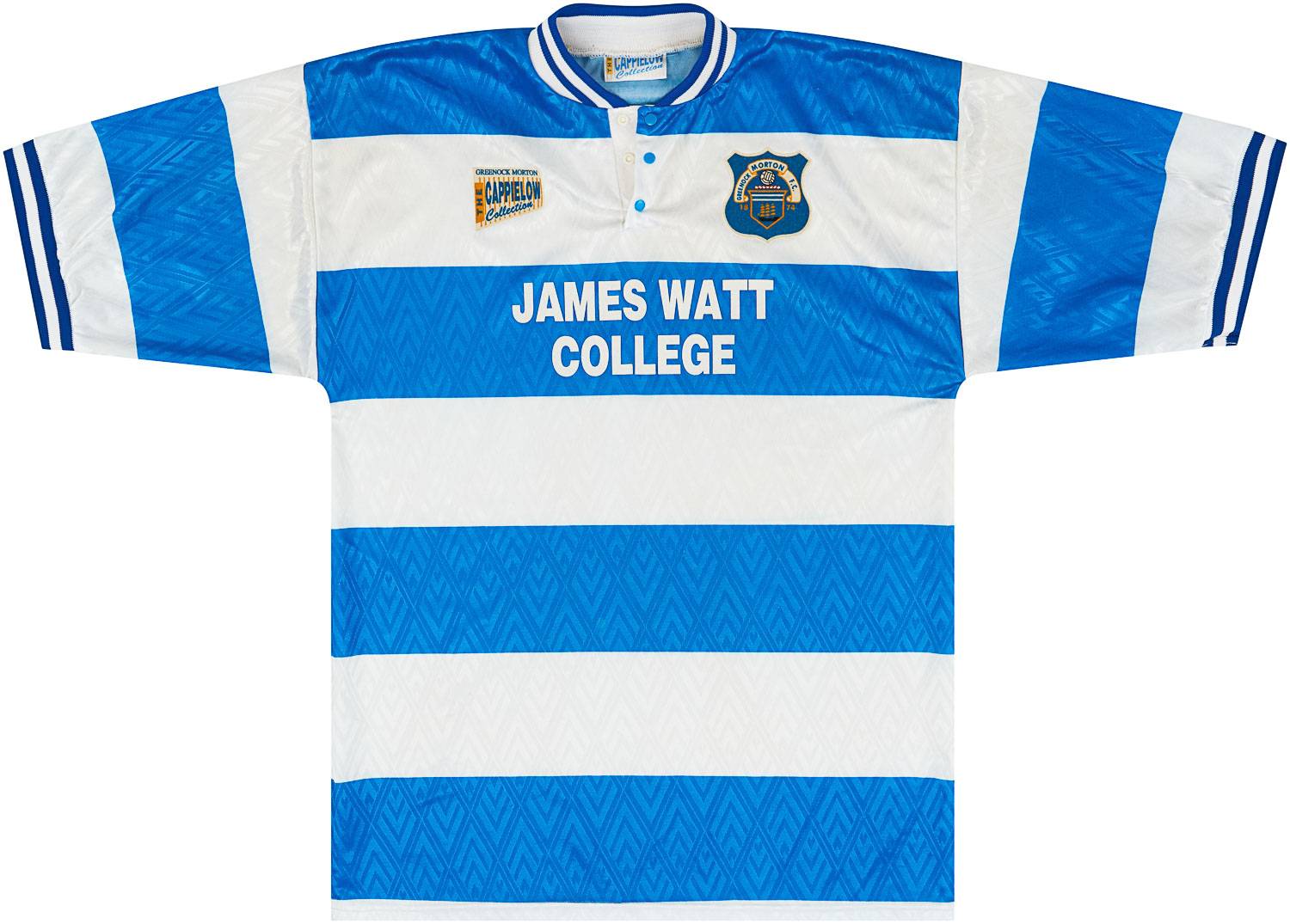 1996-97 Greenock Morton Home Shirt - 6/10 - (M)