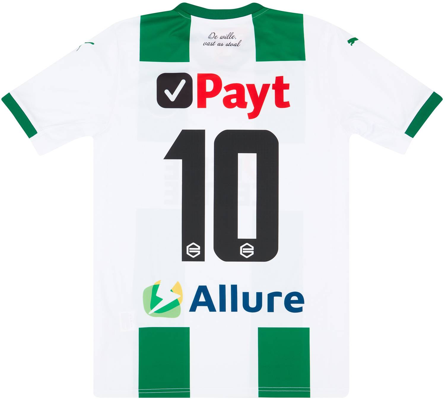 2020-21 FC Groningen Home Shirt Robben #10