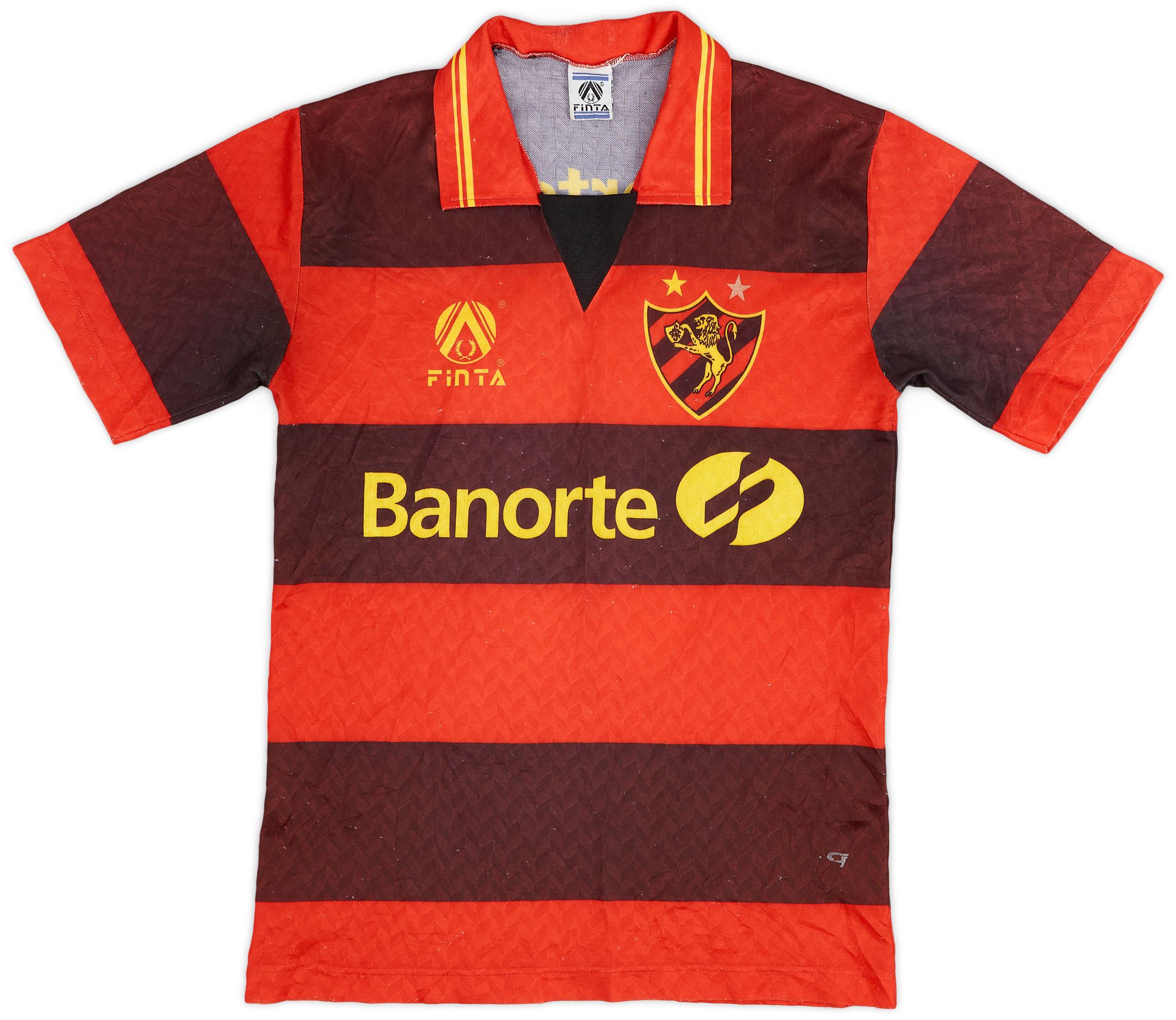 1992-94 Sport Club Recife Home Shirt #9 - 7/10 - (S)