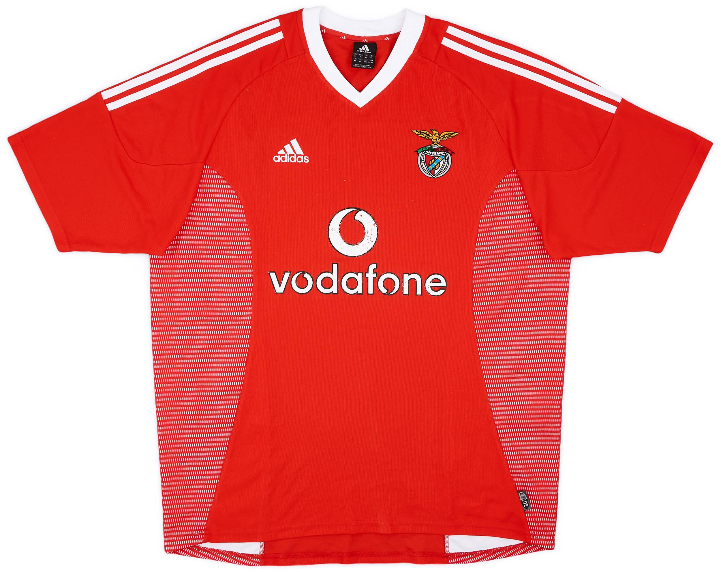 2002-03 Benfica Home Shirt - 6/10 - (XL)