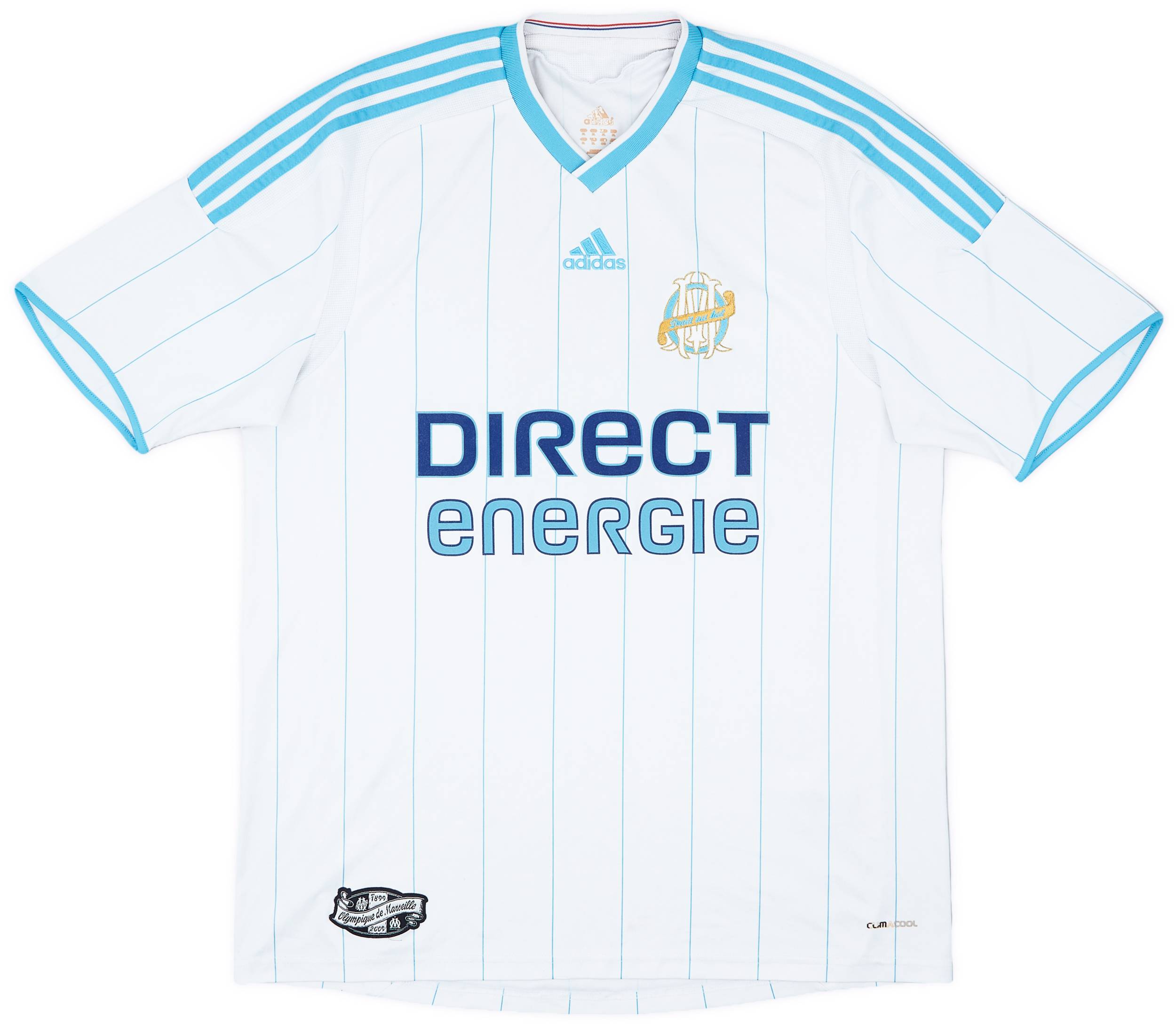 2009-10 Olympique Marseille Home Shirt - 7/10 - (XL)