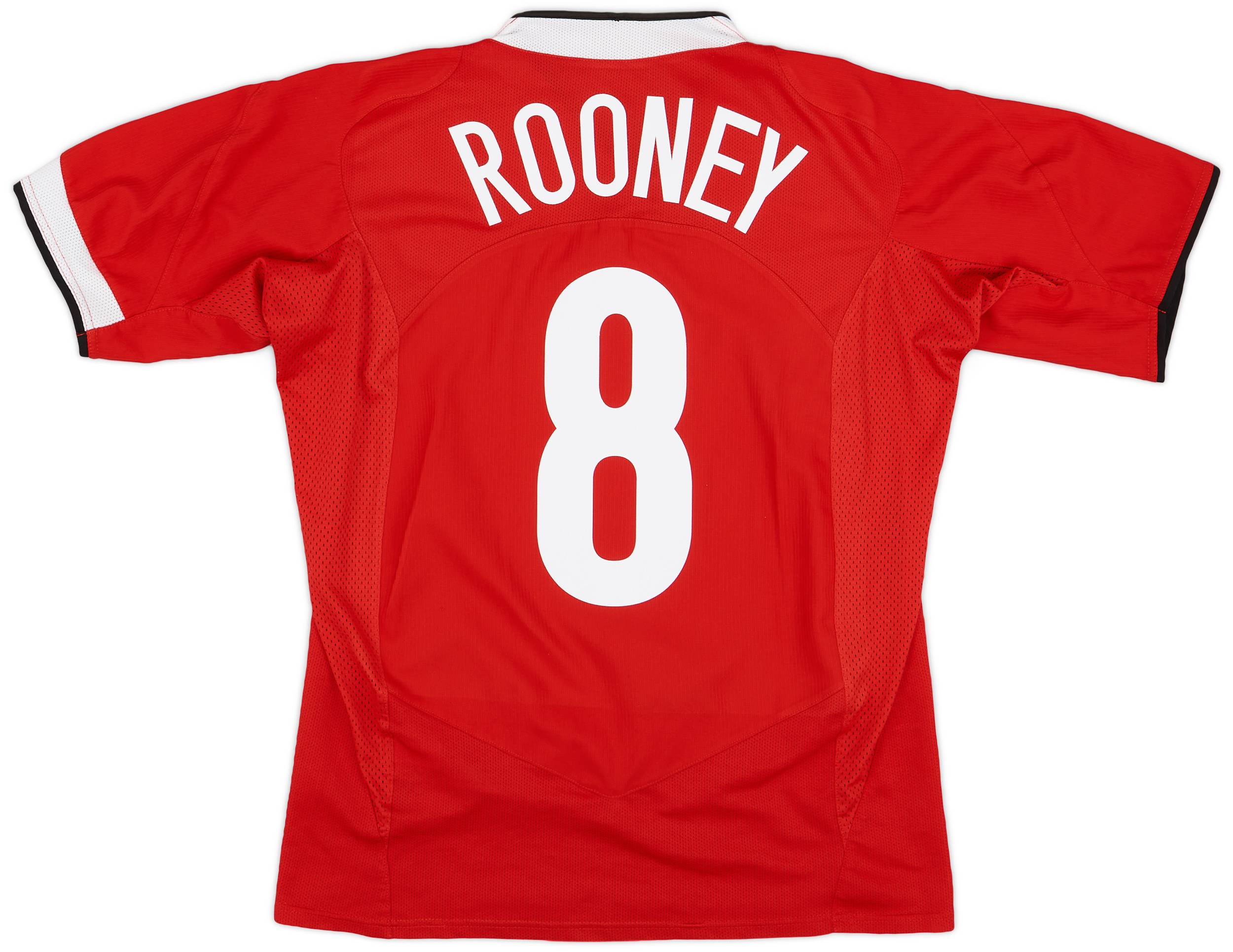 2004-06 Manchester United Home Shirt Rooney #8 - 7/10 - (S)