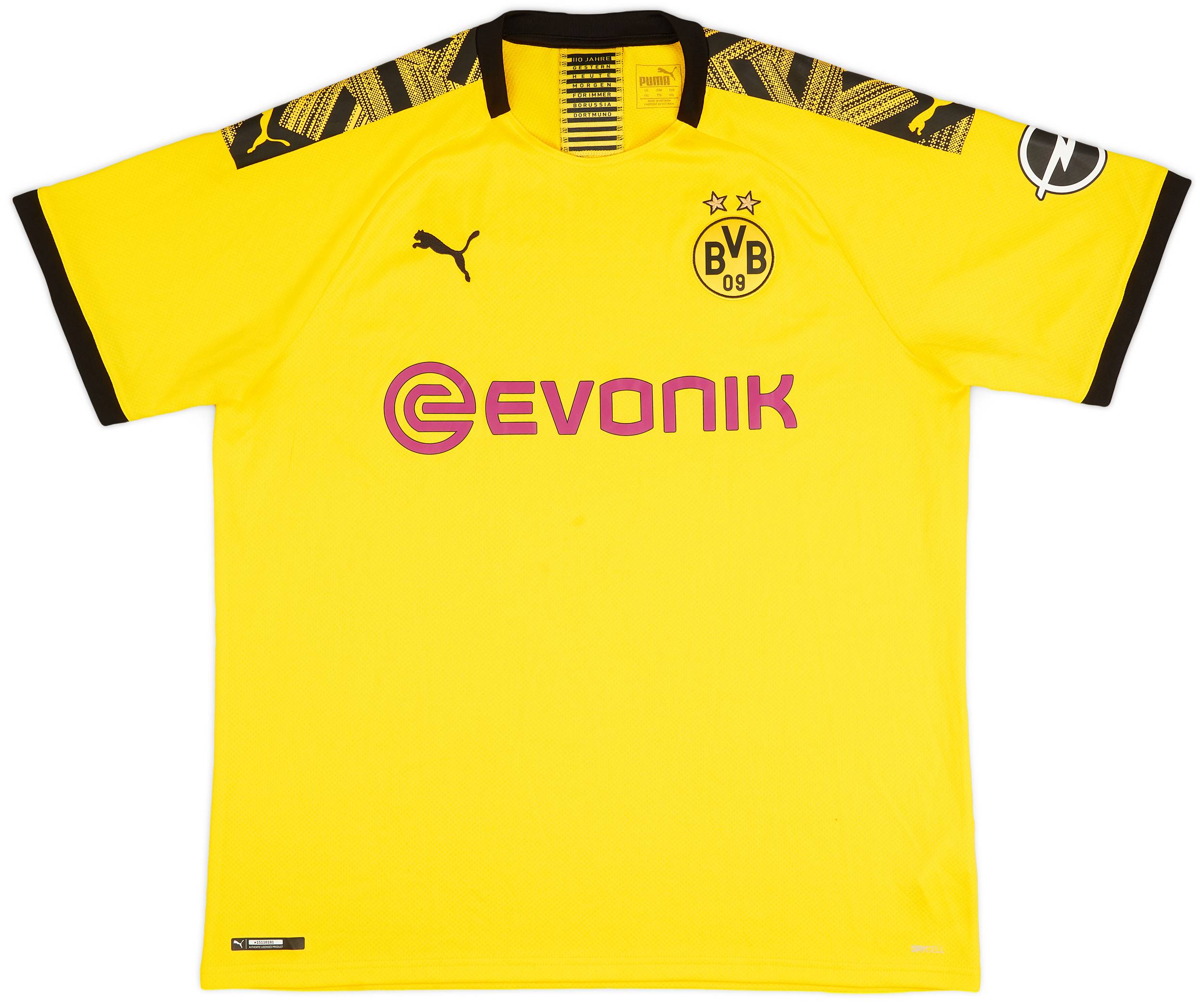 2019 20 Borussia Dortmund Home Shirt 8 10 XXL