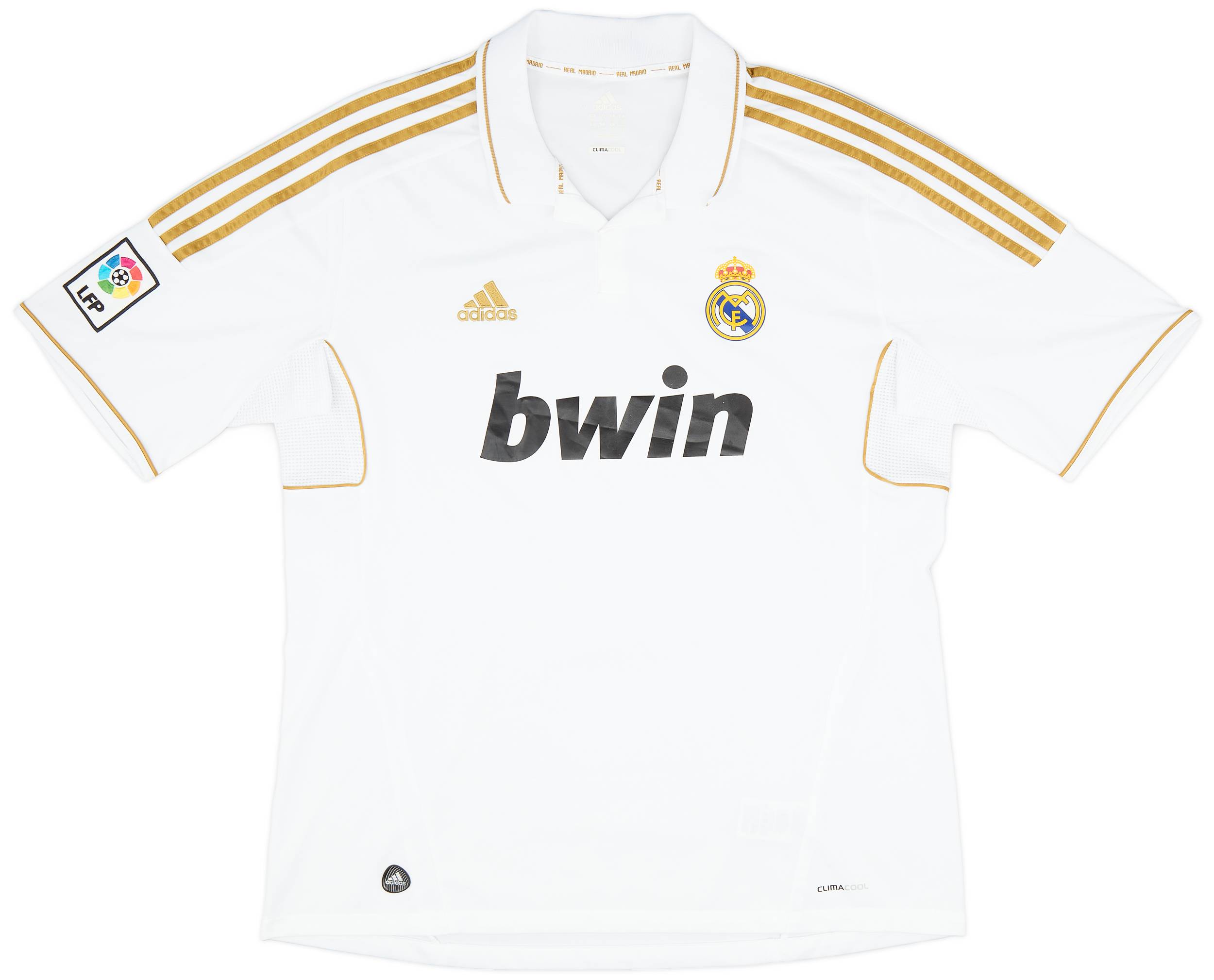 2011 12 Real Madrid Home Shirt 6 10 XL
