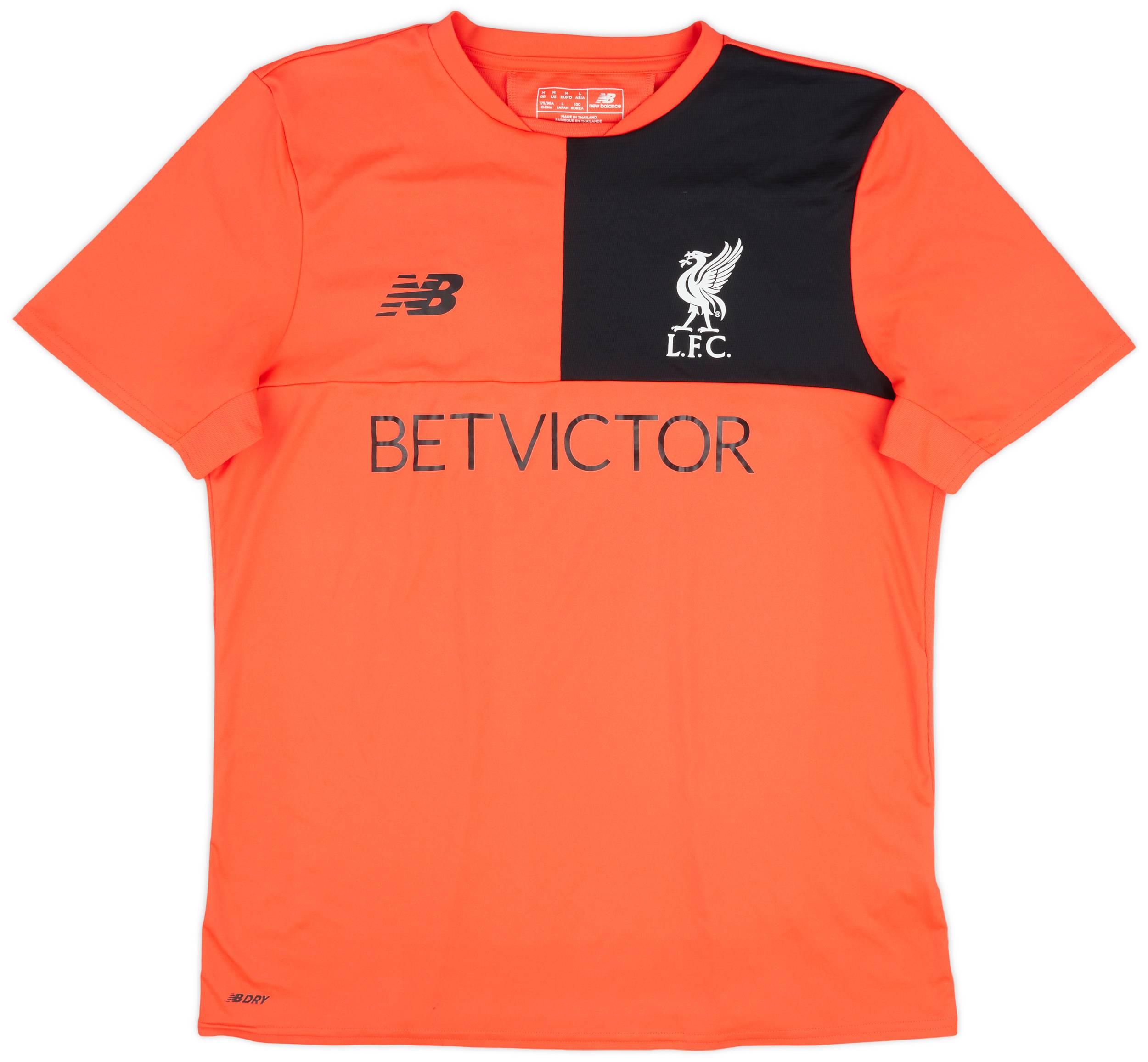2016-17 Liverpool New Balance Training Shirt - 8/10 - (M)