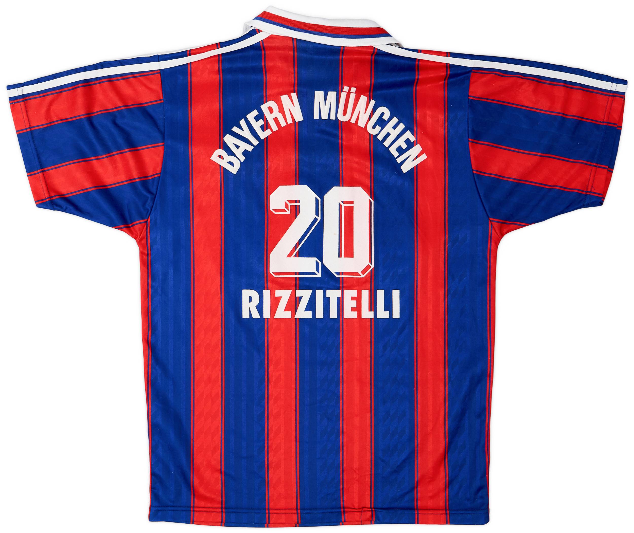 1995-97 Bayern Munich Home Shirt Rizzitelli #20 - 8/10 - (S)