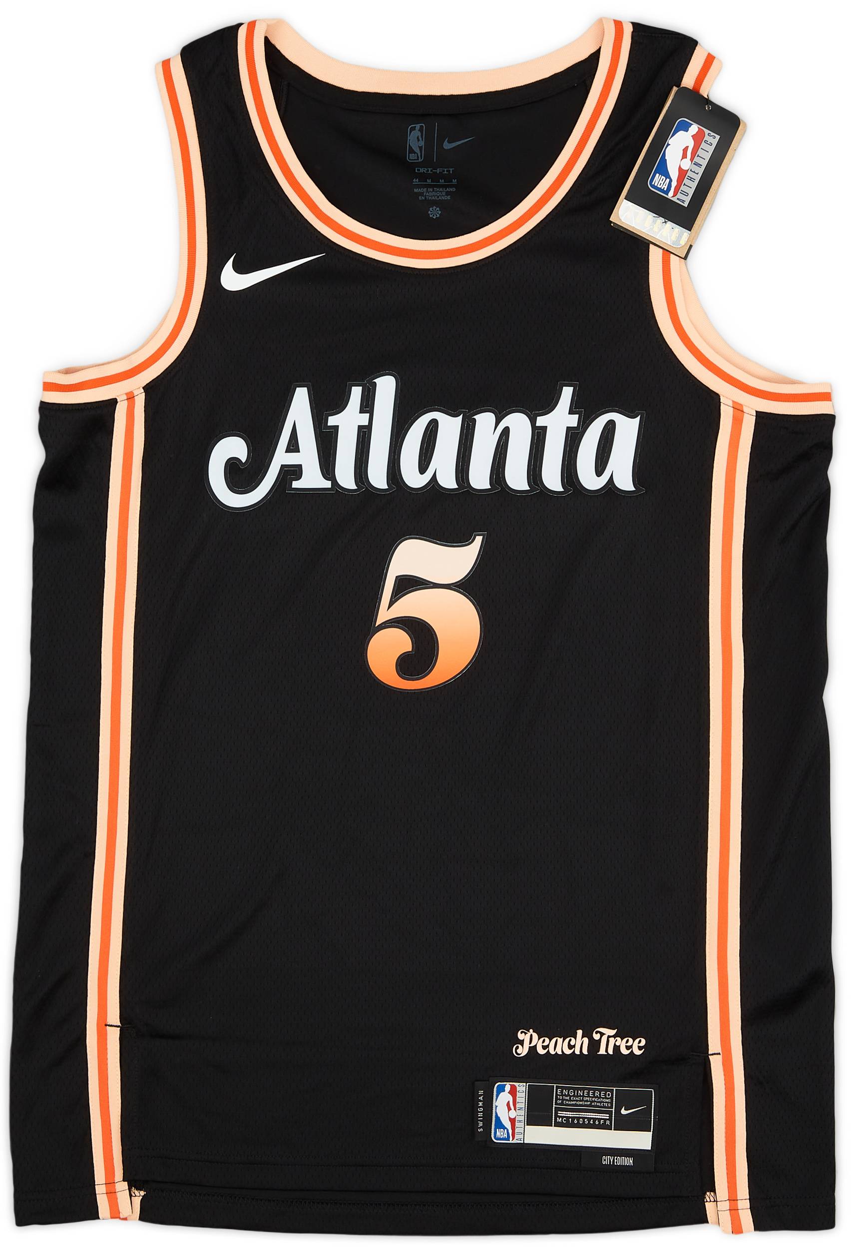2022-23 Atlanta Hawks Murray #5 Nike Swingman Alternate Jersey (M)