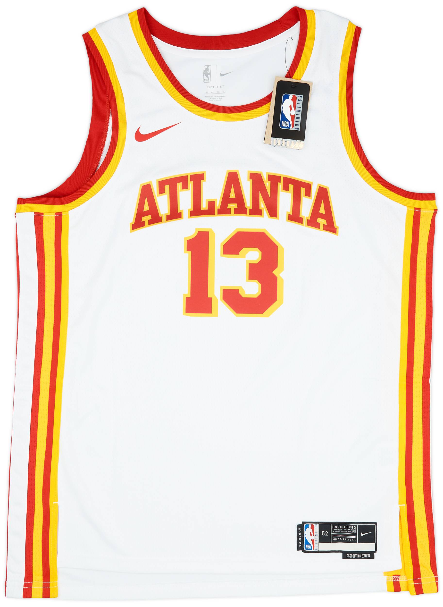 2020-23 Atlanta Hawks Bogdanovic #13 Nike Swingman Home Jersey (XL)