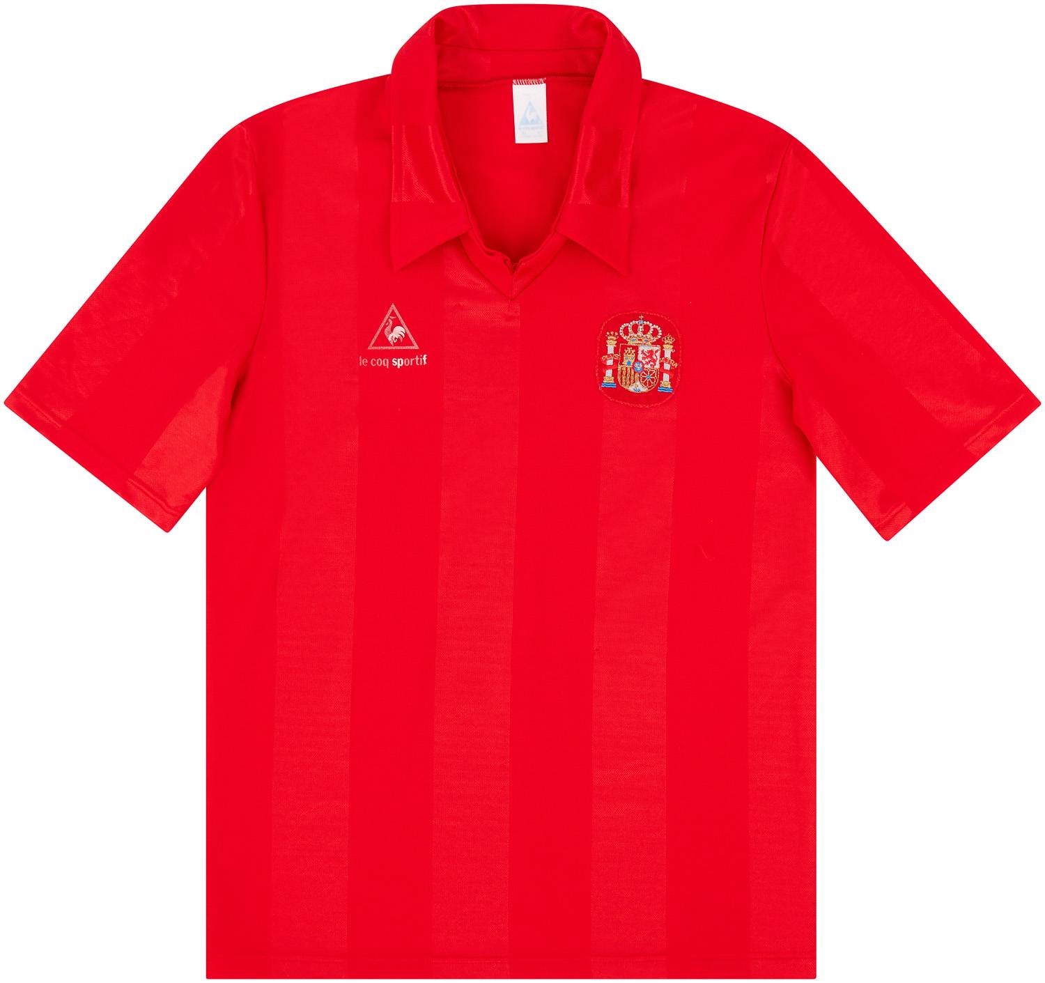 1984 86 Spain Home Shirt Good XL