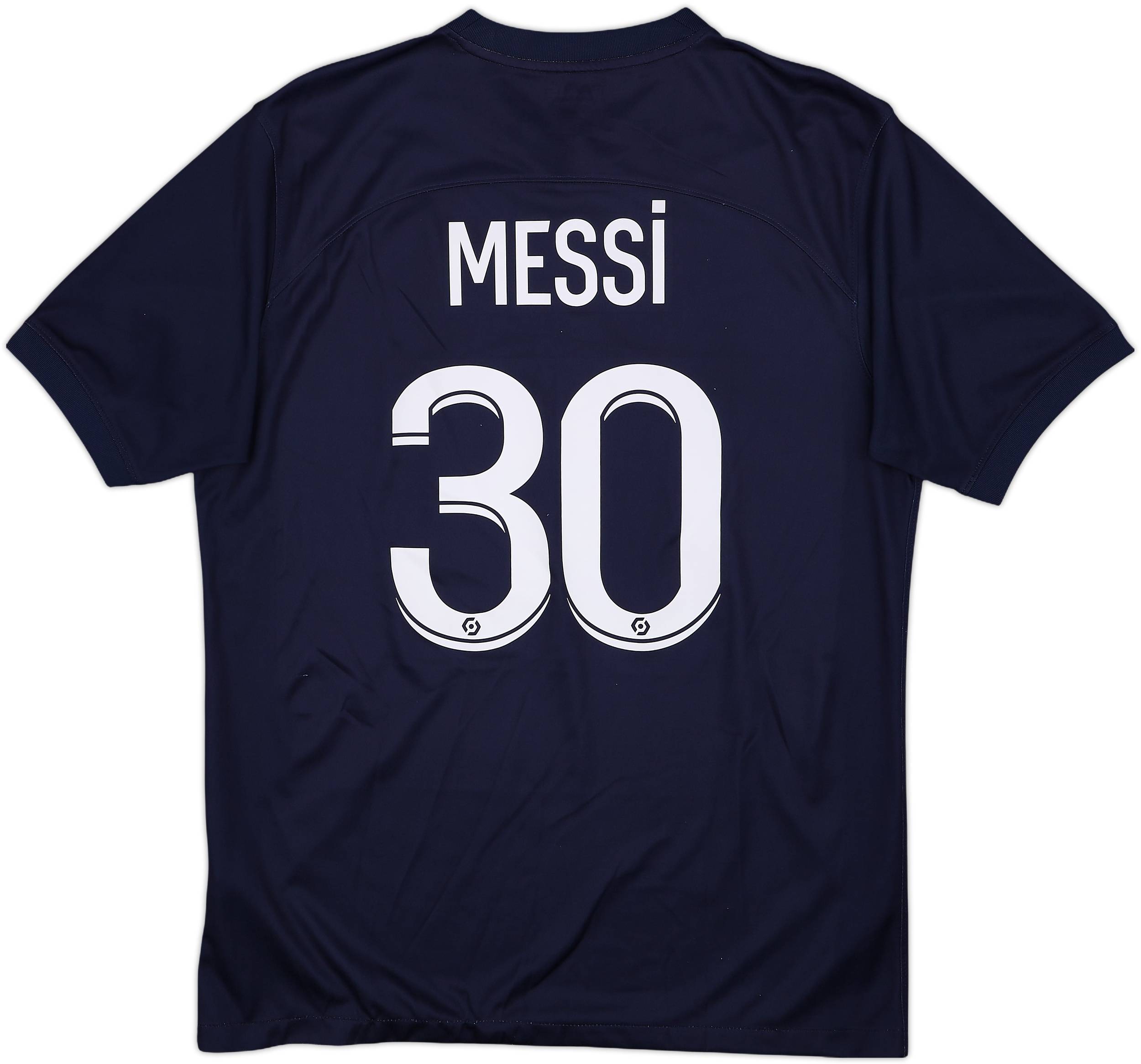 2022-23 Paris Saint-Germain Home Shirt Messi #30 - 7/10 - (M)