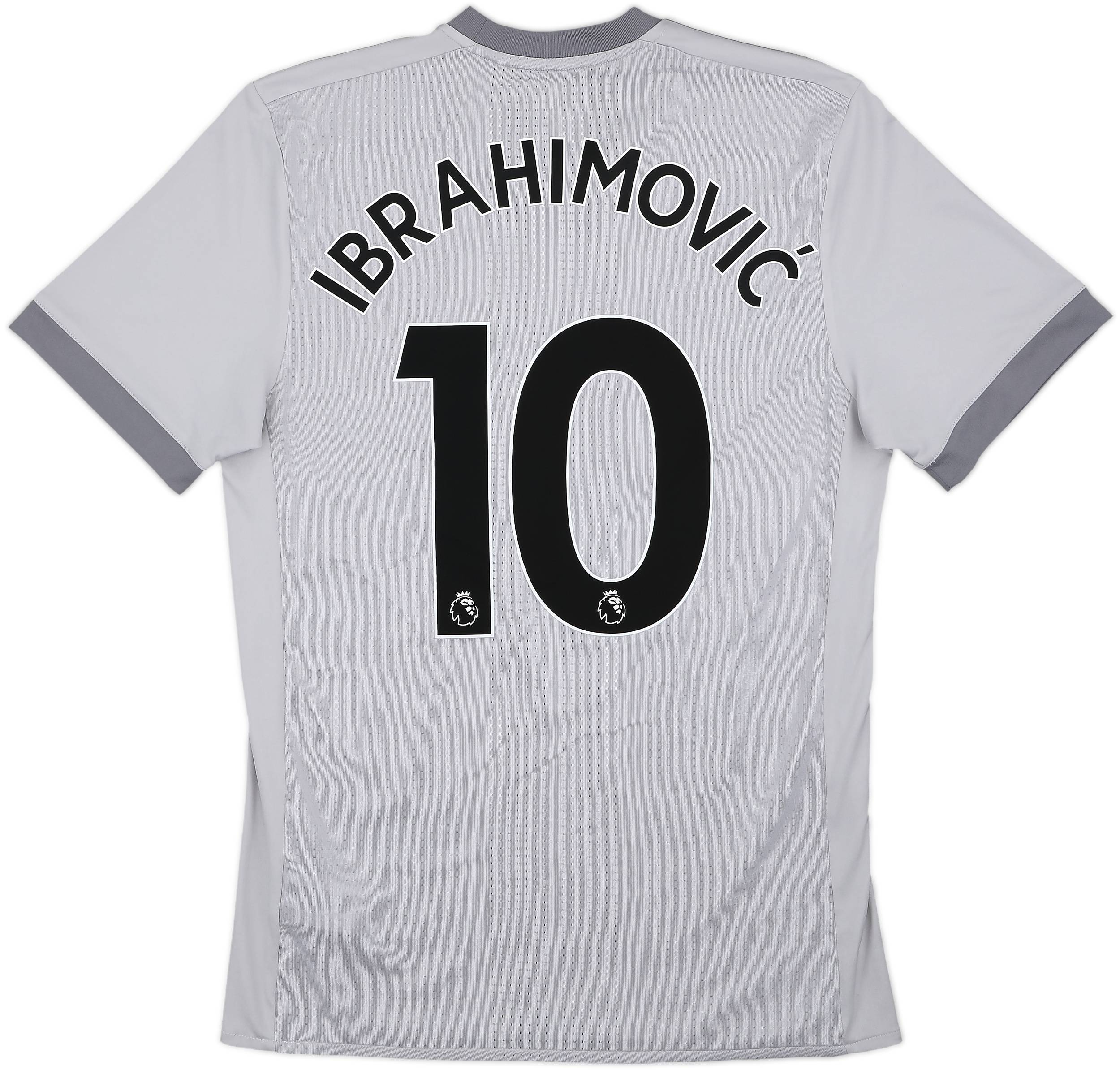 2017-18 Manchester United Player Issue Third Shirt Ibrahimovic #10 - 7/10 - (M/L)