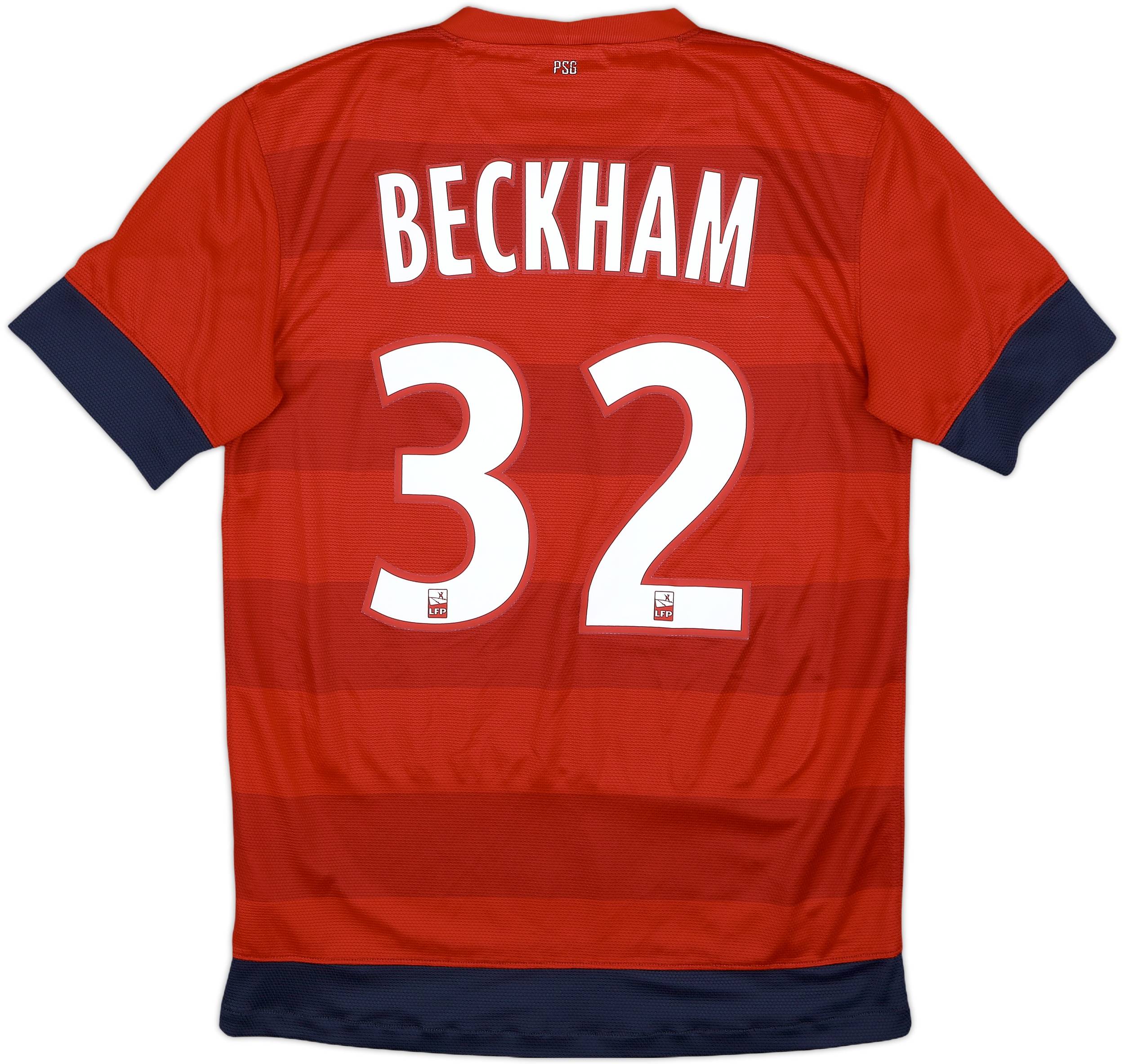 2012-13 Paris Saint-Germain Away Shirt Beckham #32 - 6/10 - (S)