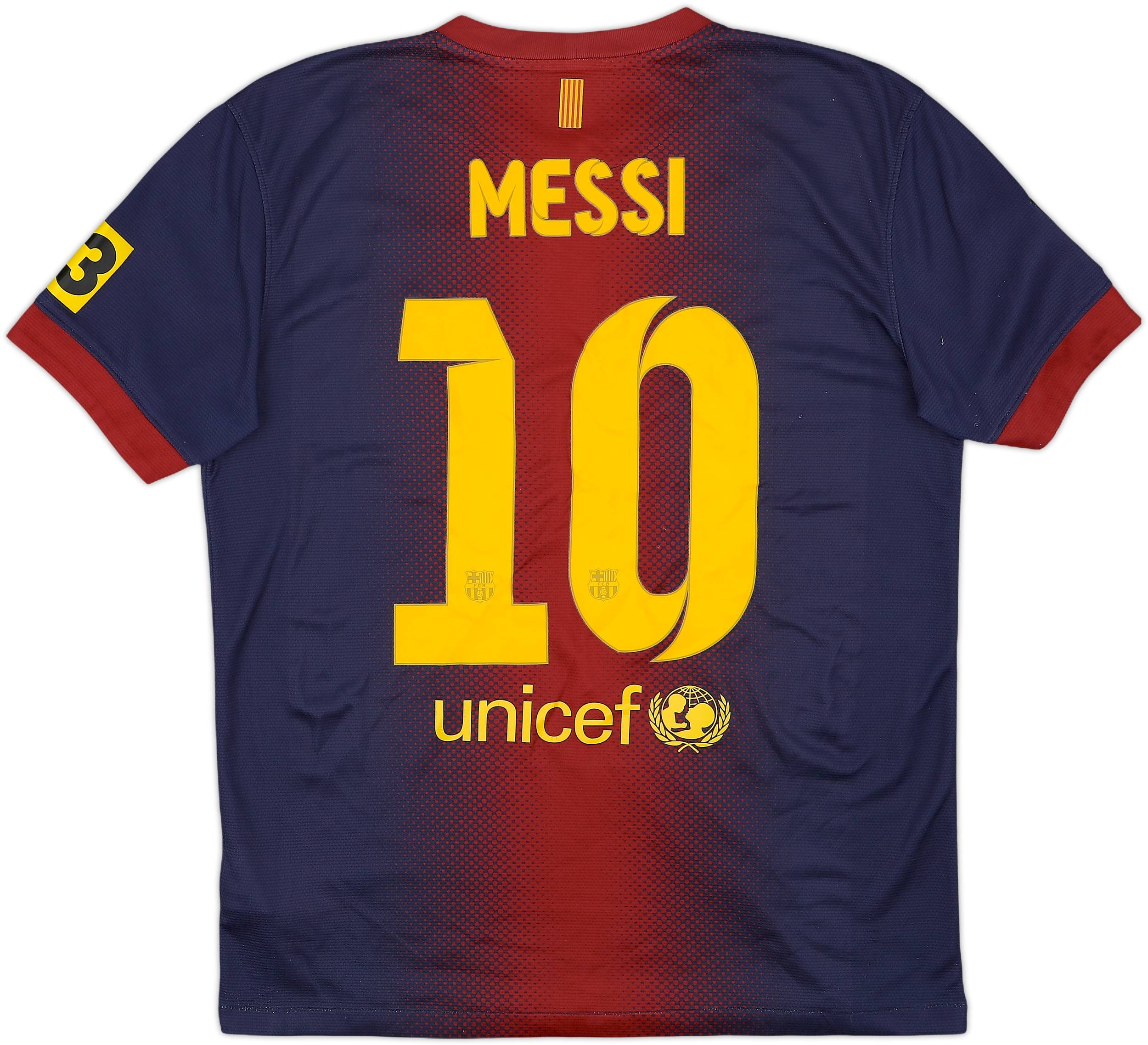 2012-13 Barcelona Home Shirt Messi #10 - 6/10 - (M)