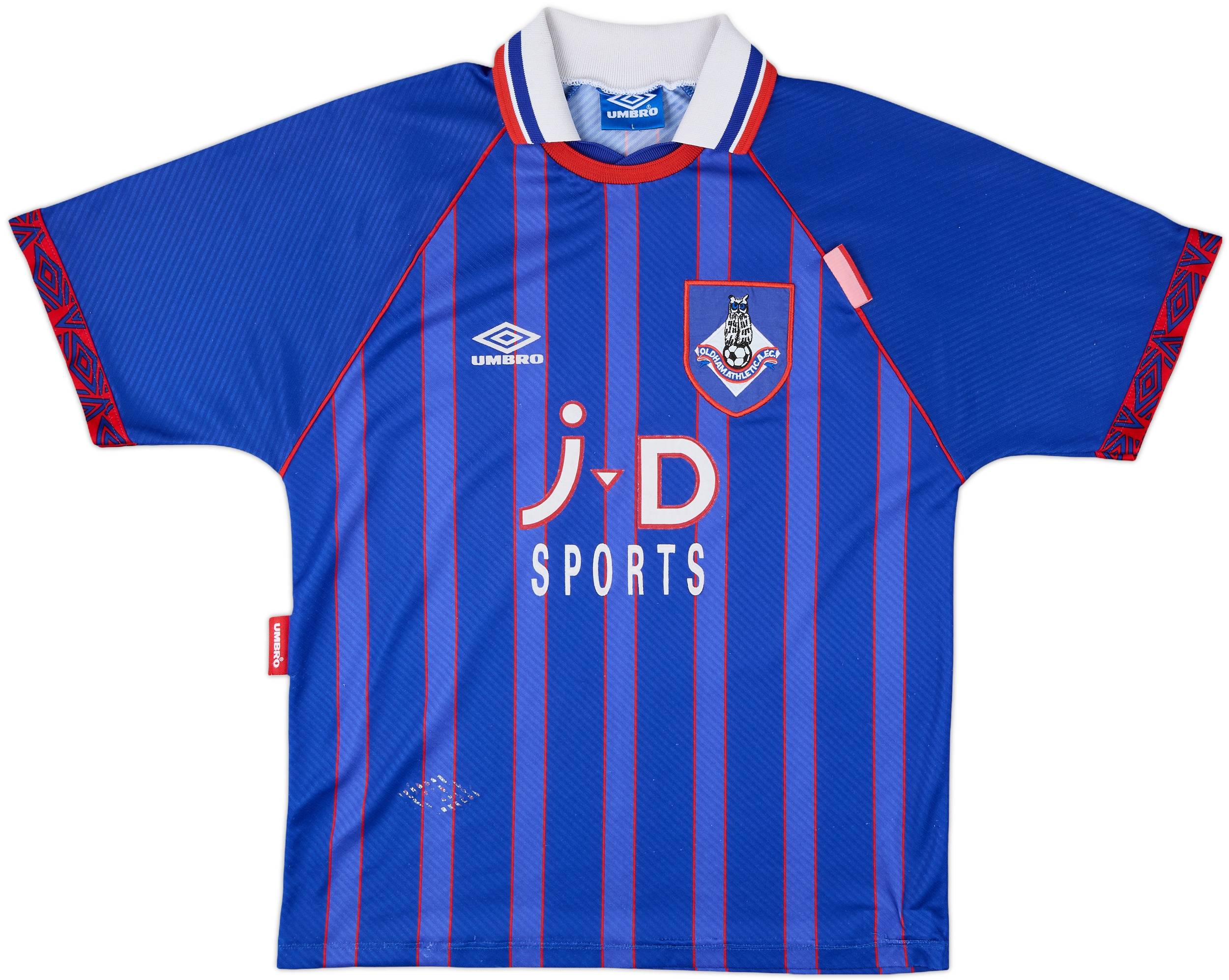 1993-95 Oldham Home Shirt - 7/10 - (L)