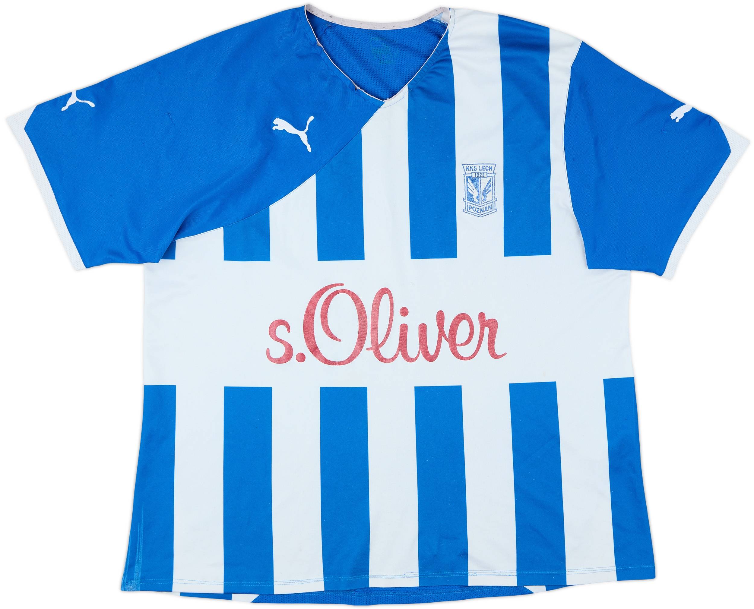 2011-12 Lech Poznan Home Shirt - 5/10 - (XXL)