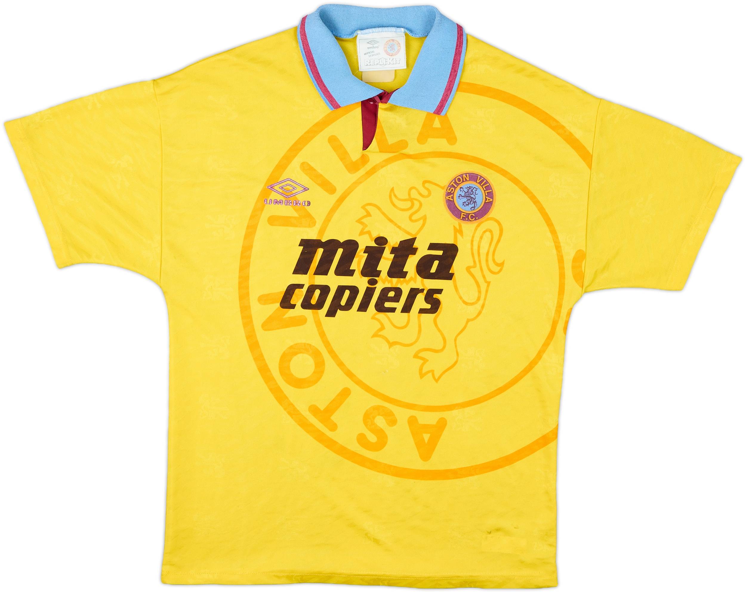1991-93 Aston Villa Third Shirt - 6/10 - (M)
