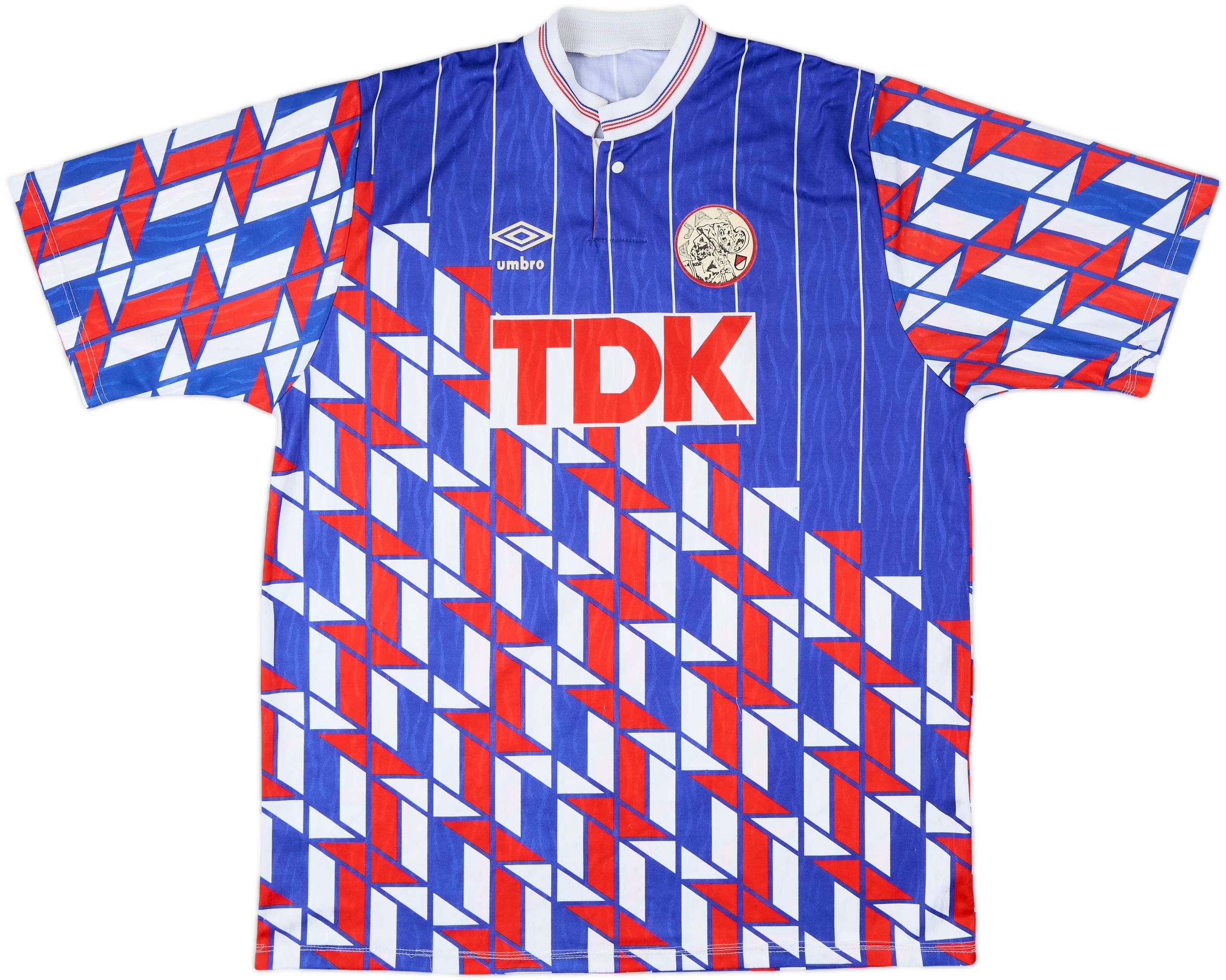 1989-90 Ajax Away Shirt - 7/10 - (XL)