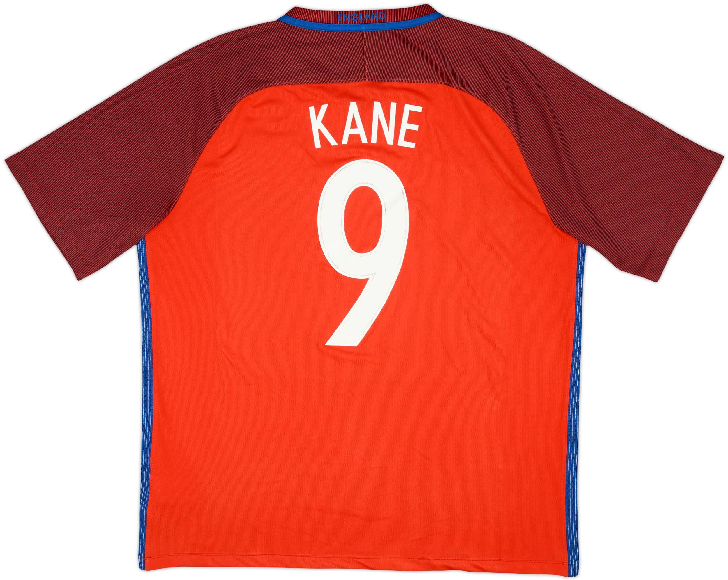 2016-17 England Away Shirt Kane #9 - 6/10 - (XL)