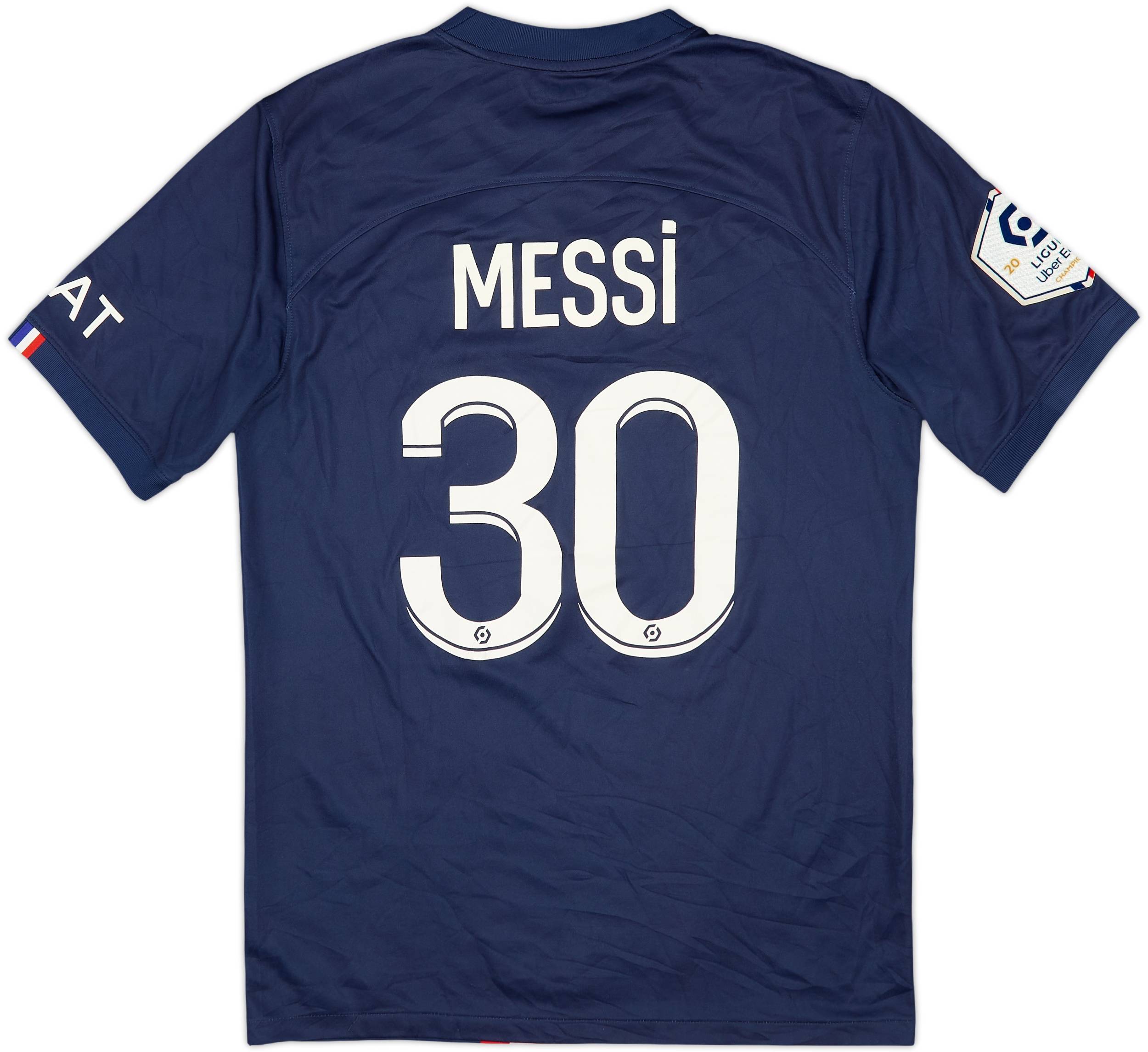 2022-23 Paris Saint-Germain Home Shirt Messi #30 - 7/10 - (S)