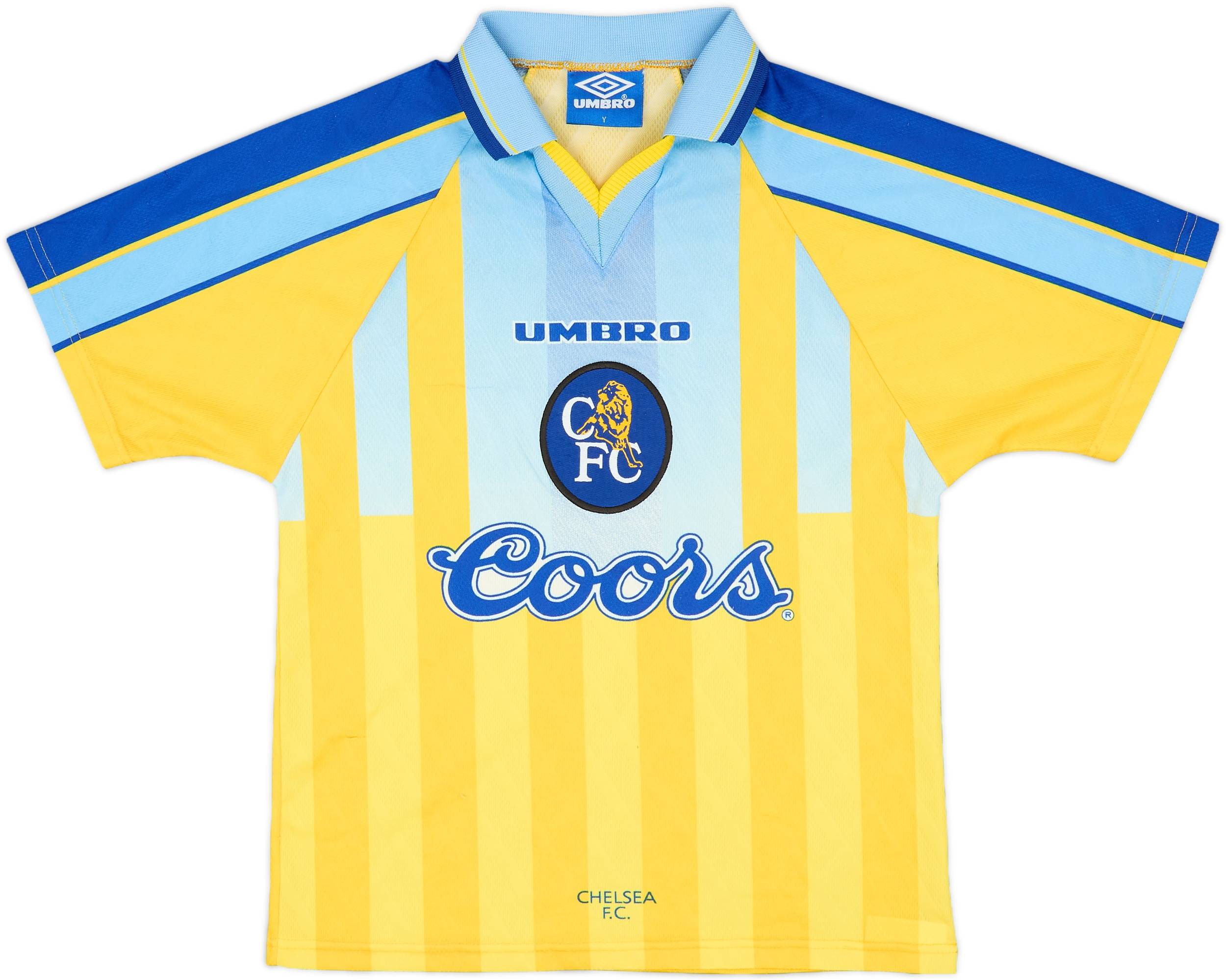 1996-97 Chelsea Away Shirt - 6/10 - (Y)