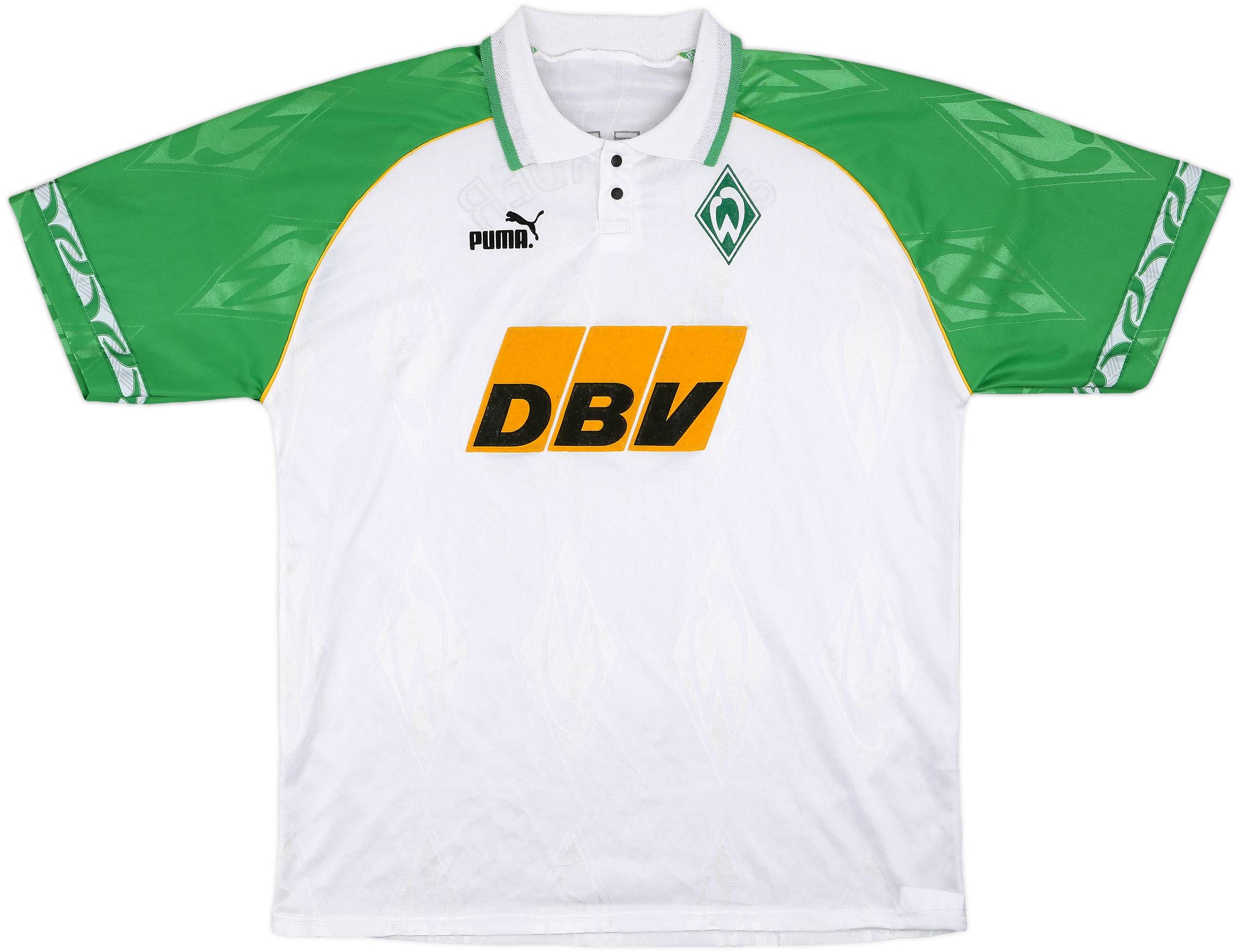 1995-96 Werder Bremen Home Shirt - 6/10 - (XL)