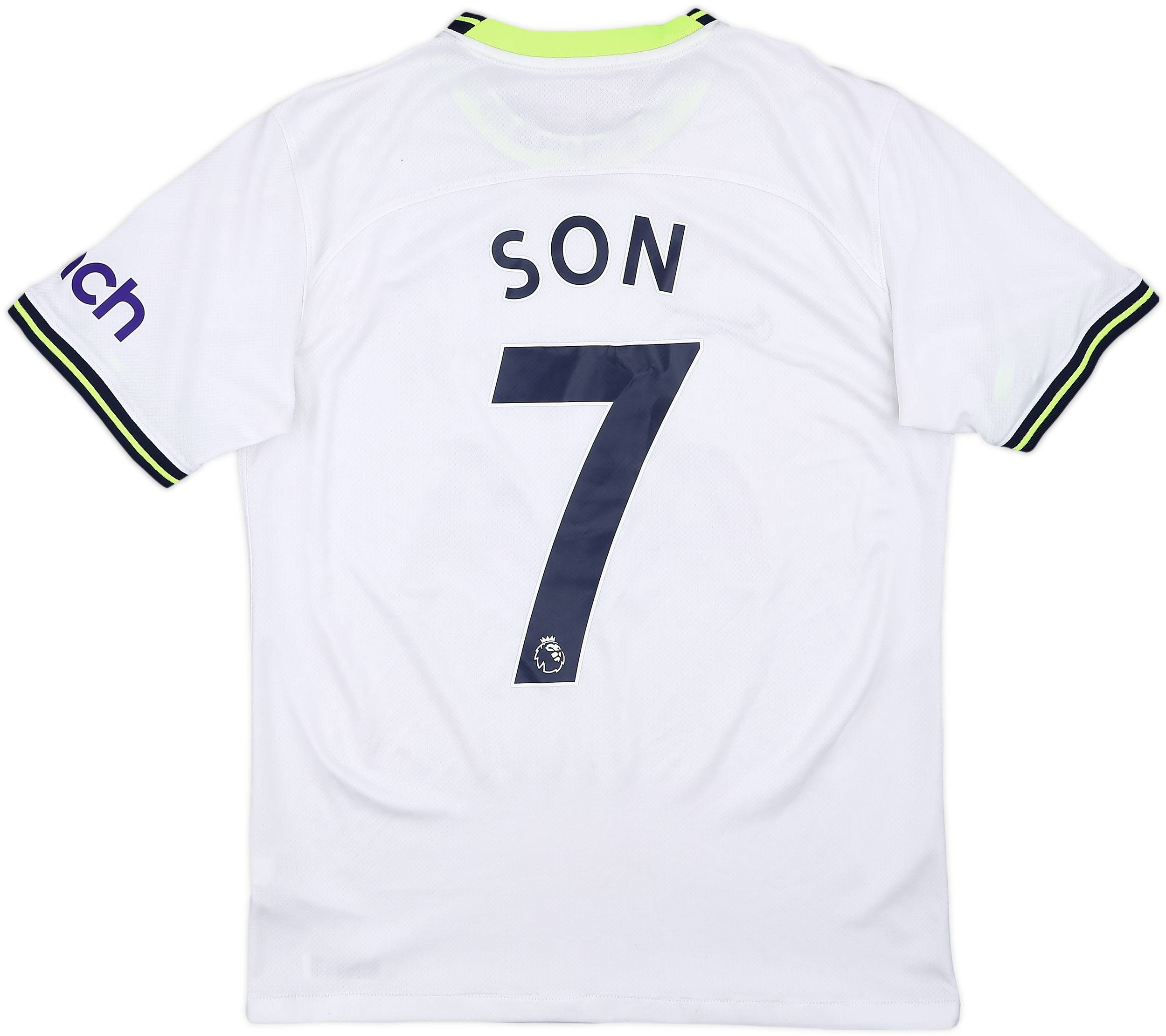 2022-23 Tottenham Home Shirt Son #7 - 6/10 - (S)