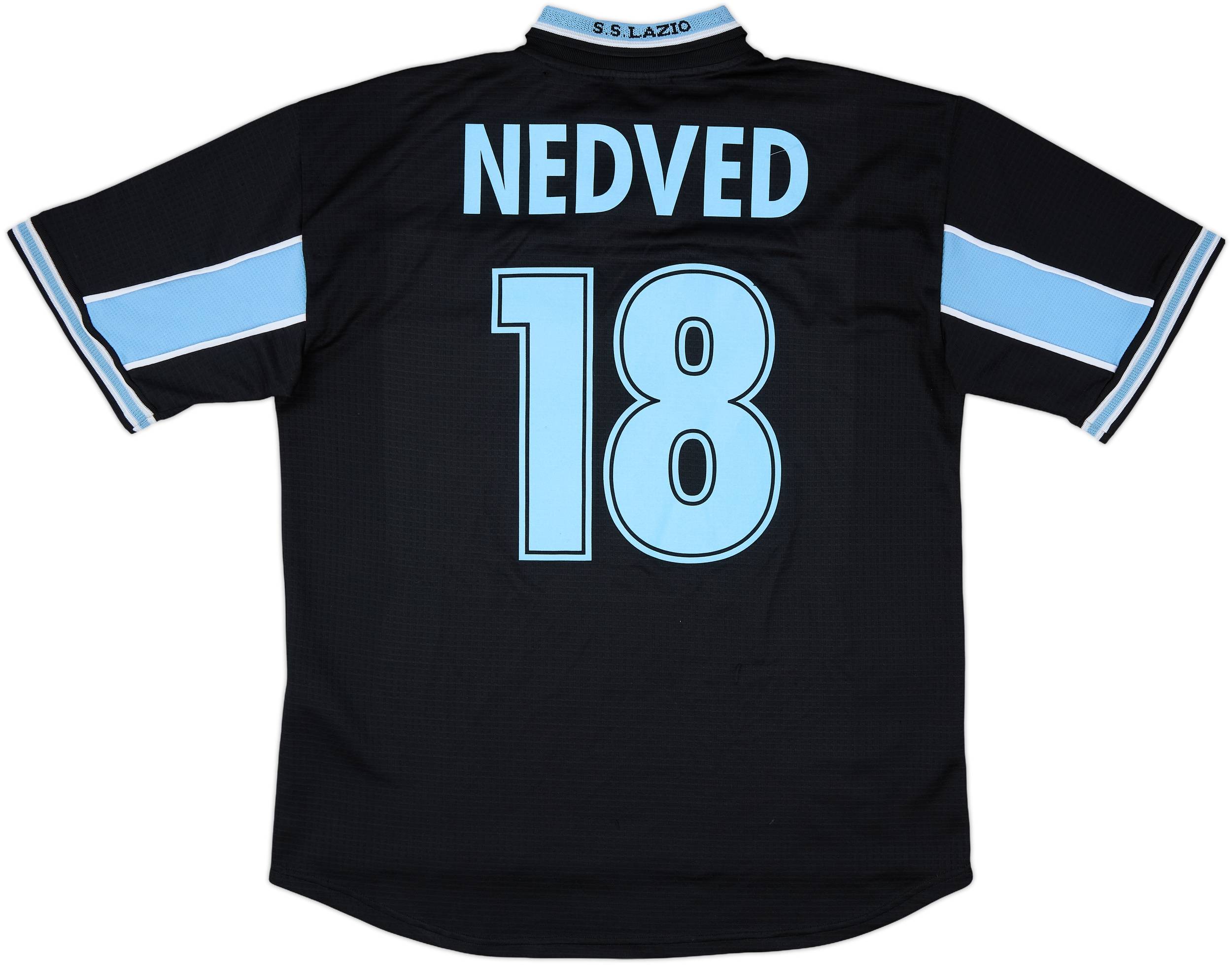 1998-99 Lazio Away Shirt Nedved #18 - 5/10 - (XL)