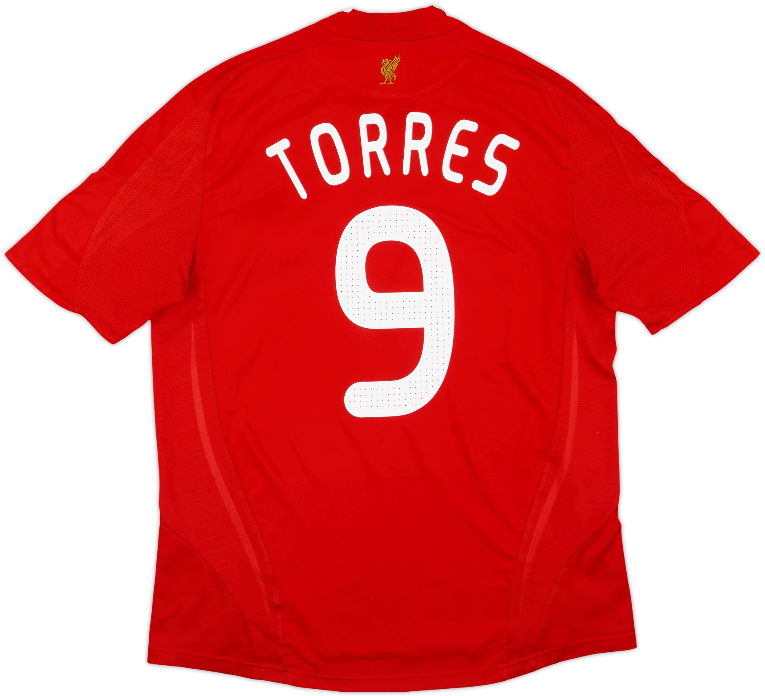 2008-10 Liverpool Home Shirt Torres #9 - 6/10 - (L)