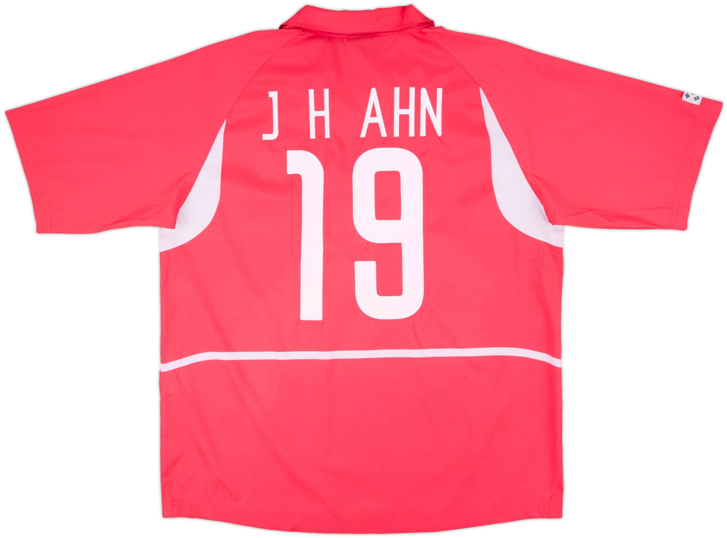 2002-03 South Korea Home Shirt J.H.Ahn #19 - 8/10 - (XXL)