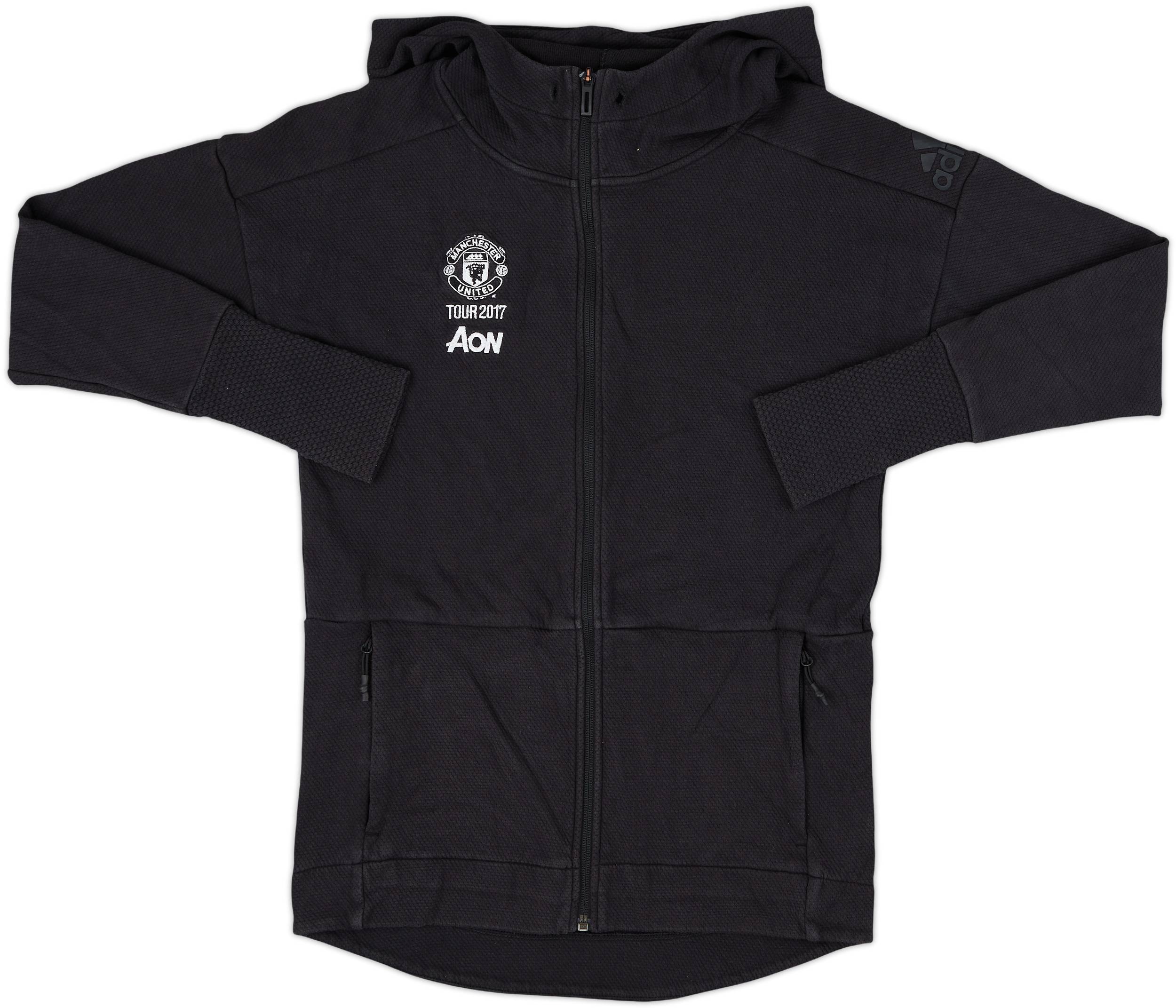 2017-18 Manchester United adidas Hooded Track Jacket - 7/10 - (Women's XS)