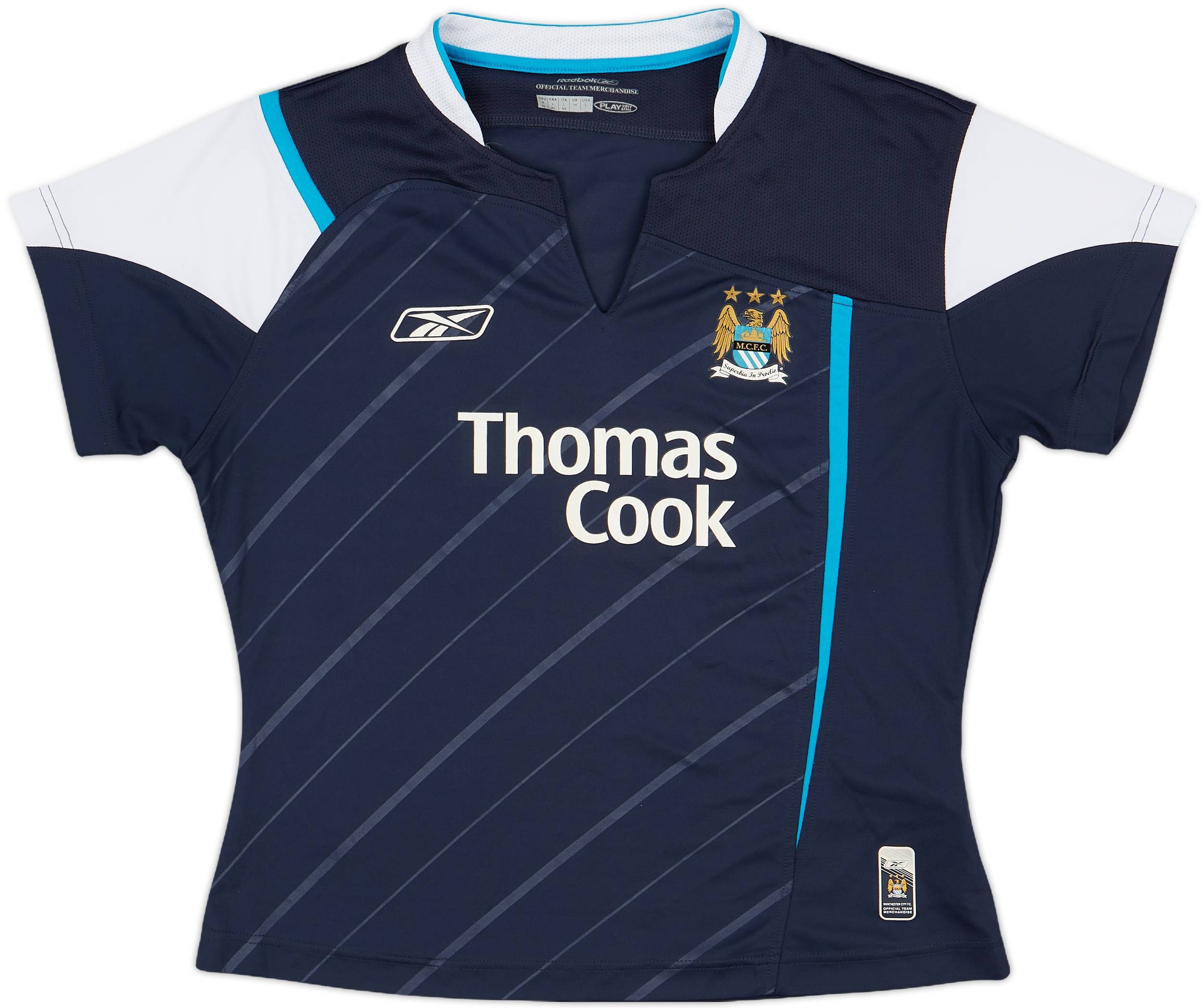 2005-06 Manchester City Away Shirt - 7/10 - (Women's M)