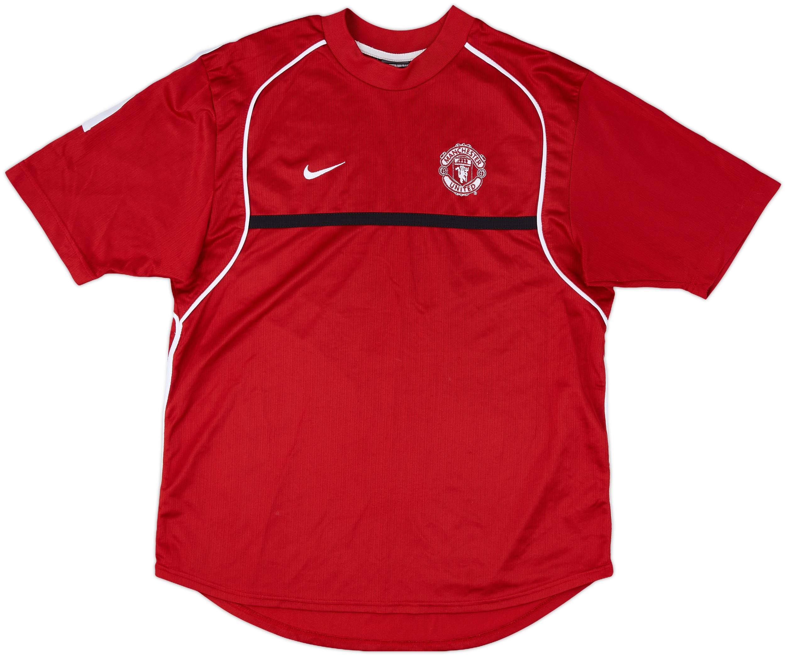 2002-03 Manchester United Nike Training Shirt - 8/10 - (M)