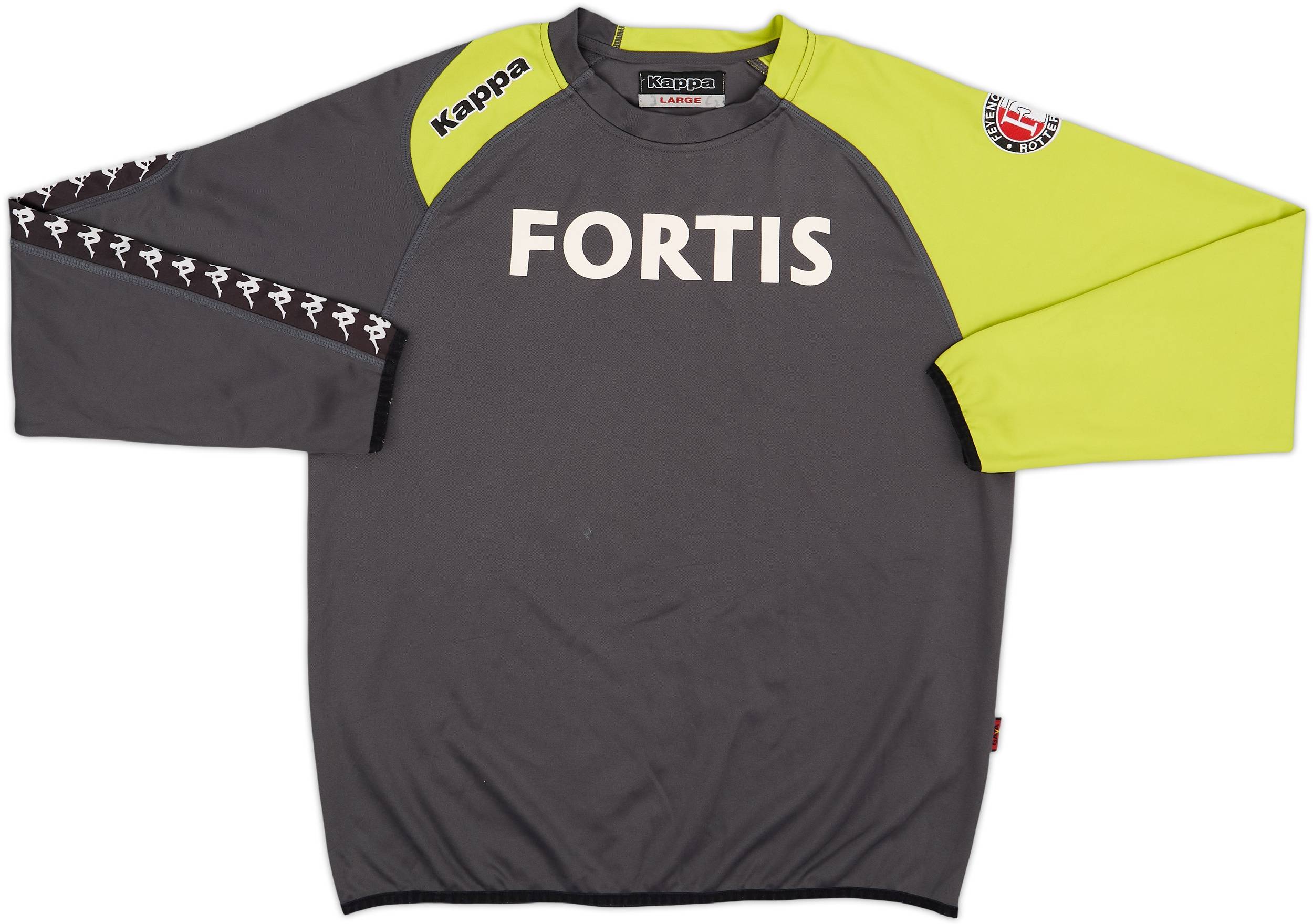 2007-08 Feyenoord Kappa Sweat Top - 7/10 - (L)