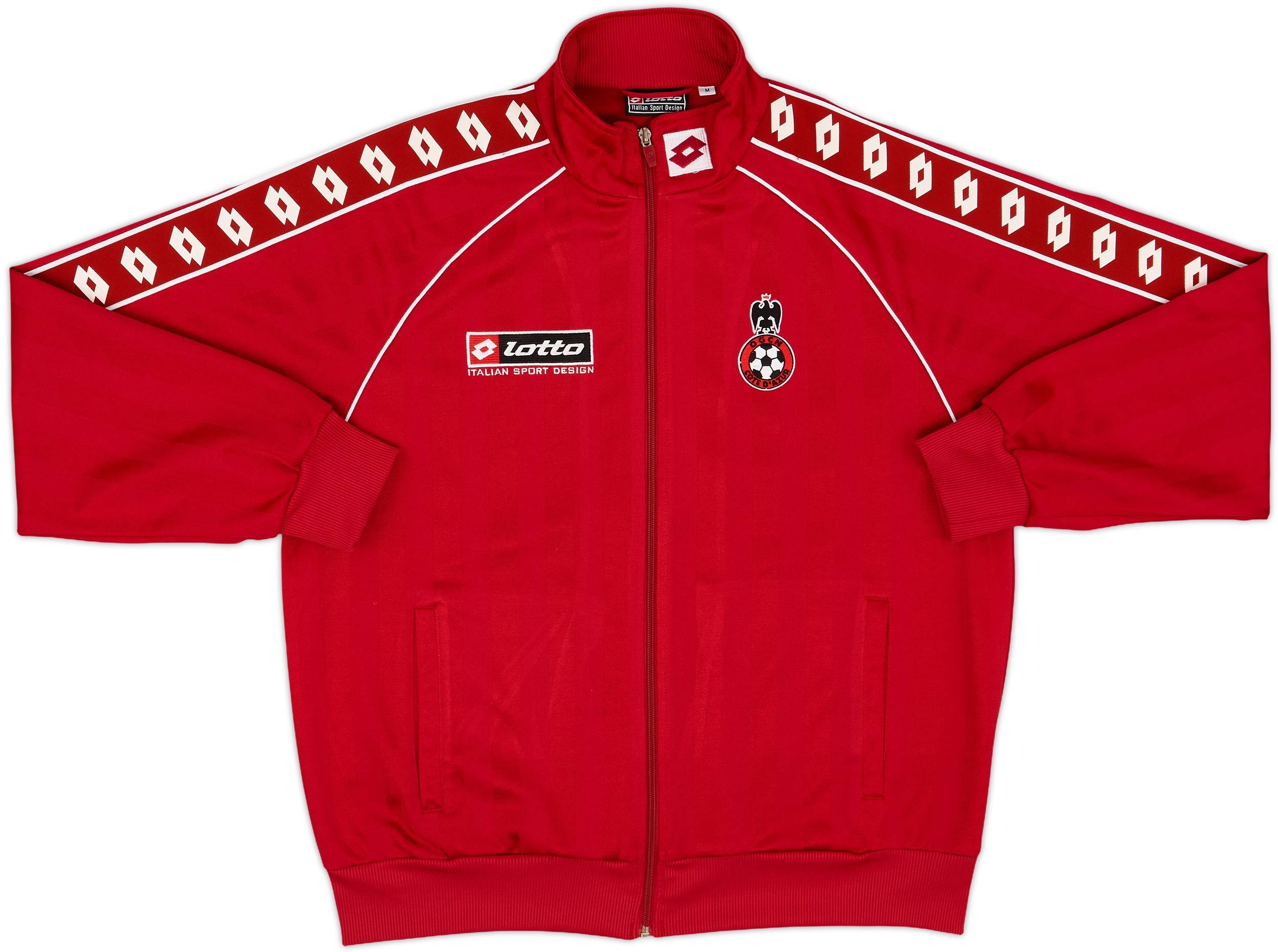 2008-09 Nice Lotto Track Jacket - 8/10 - (M)