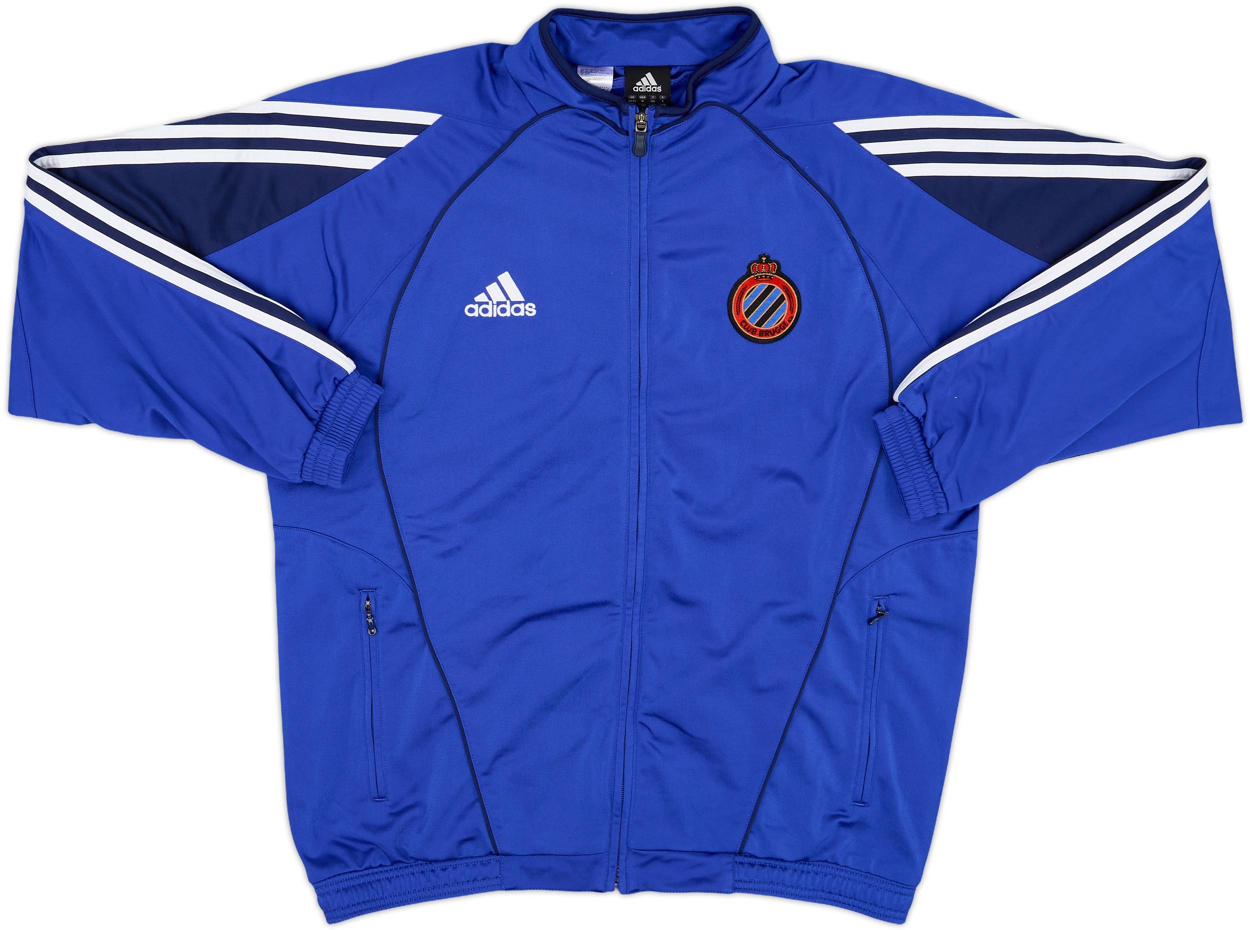 2004-05 Club Brugge adidas Track Jacket - 8/10 - (M/L)