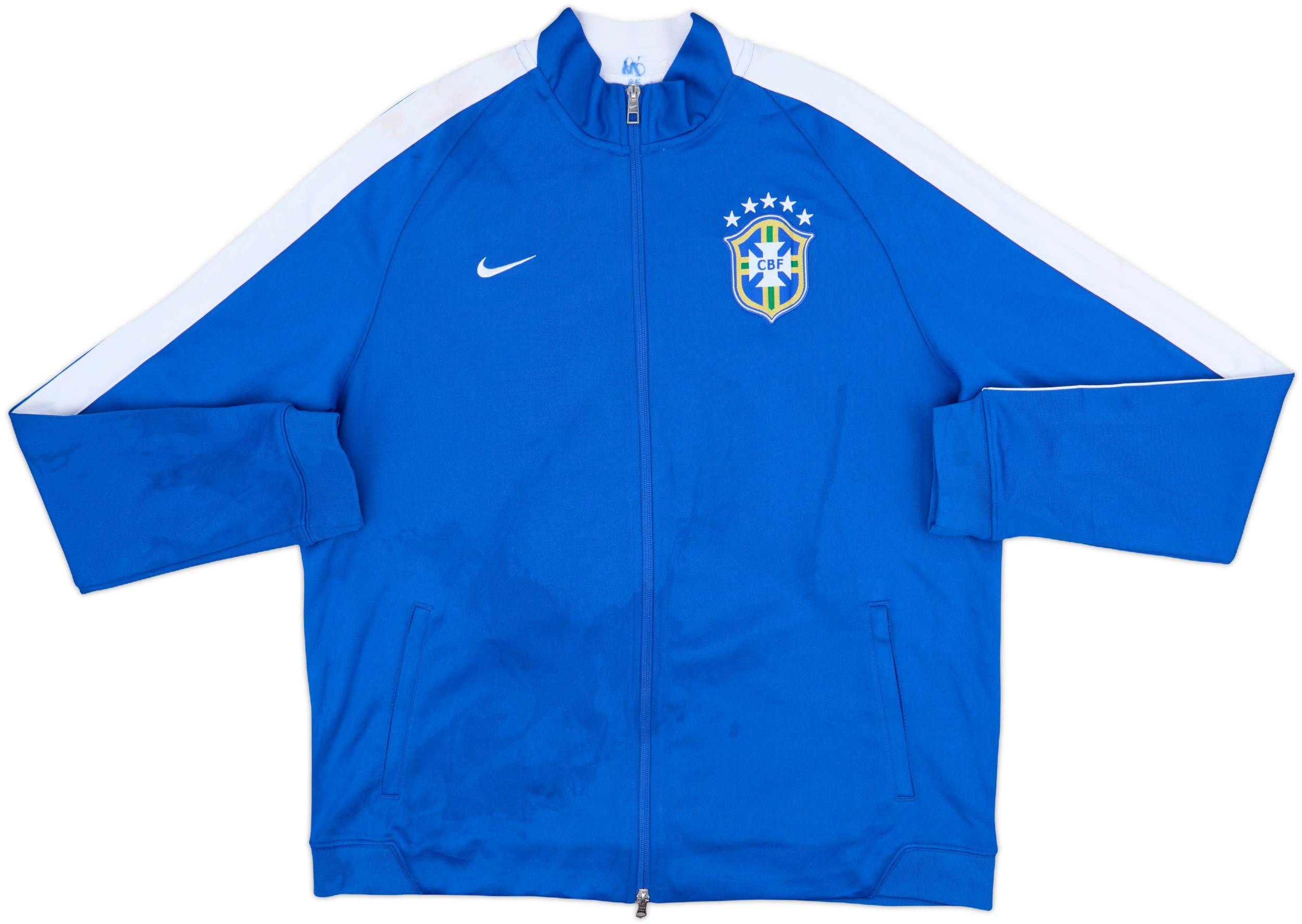 2014-15 Brazil Nike Track Jacket - 5/10 - (XXL)