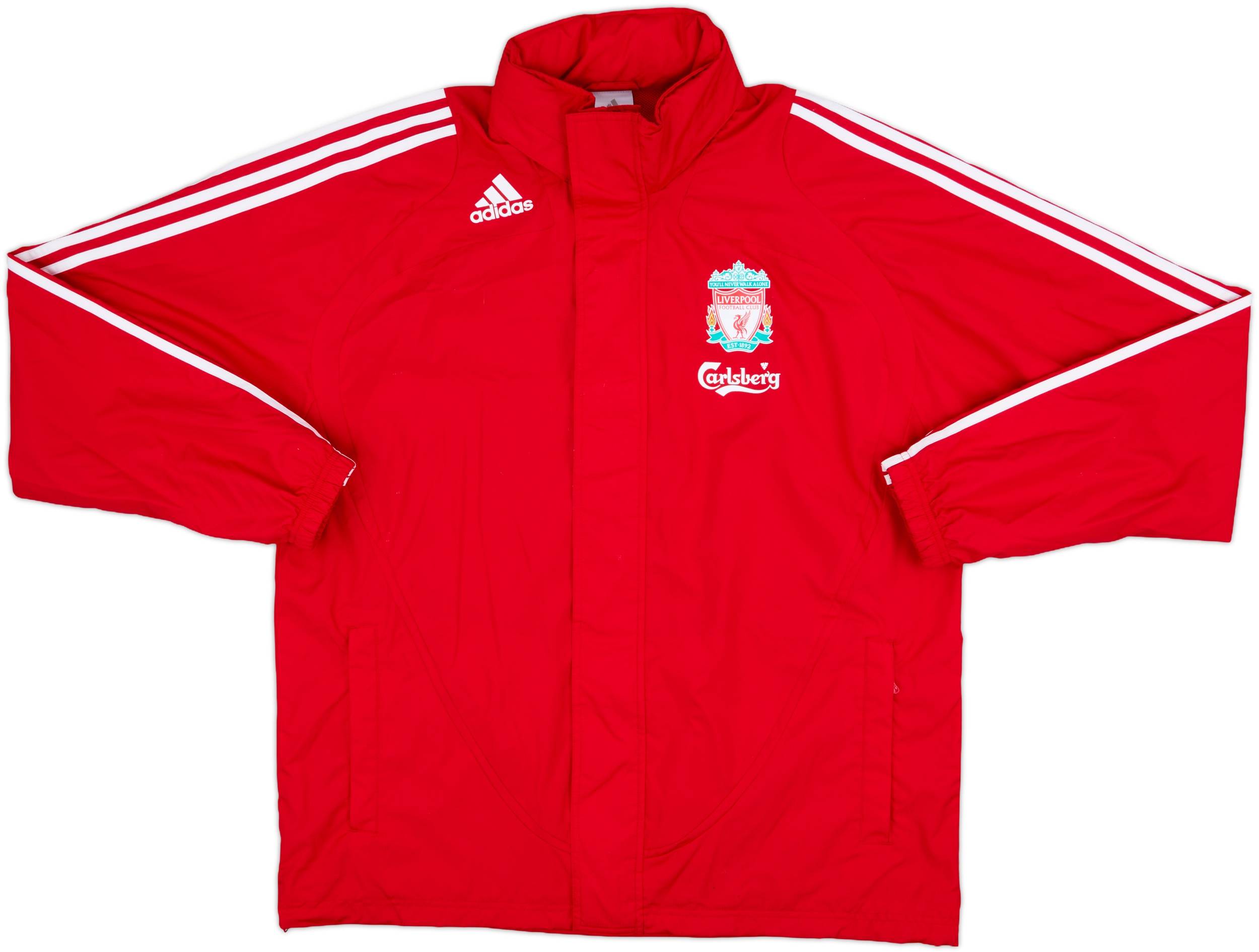 お歳暮・冬ギフト特集2024 2008-09 Liverpool adidas Hooded Rain Jacket - 8/10 - (L) テープ・マスキングテープ