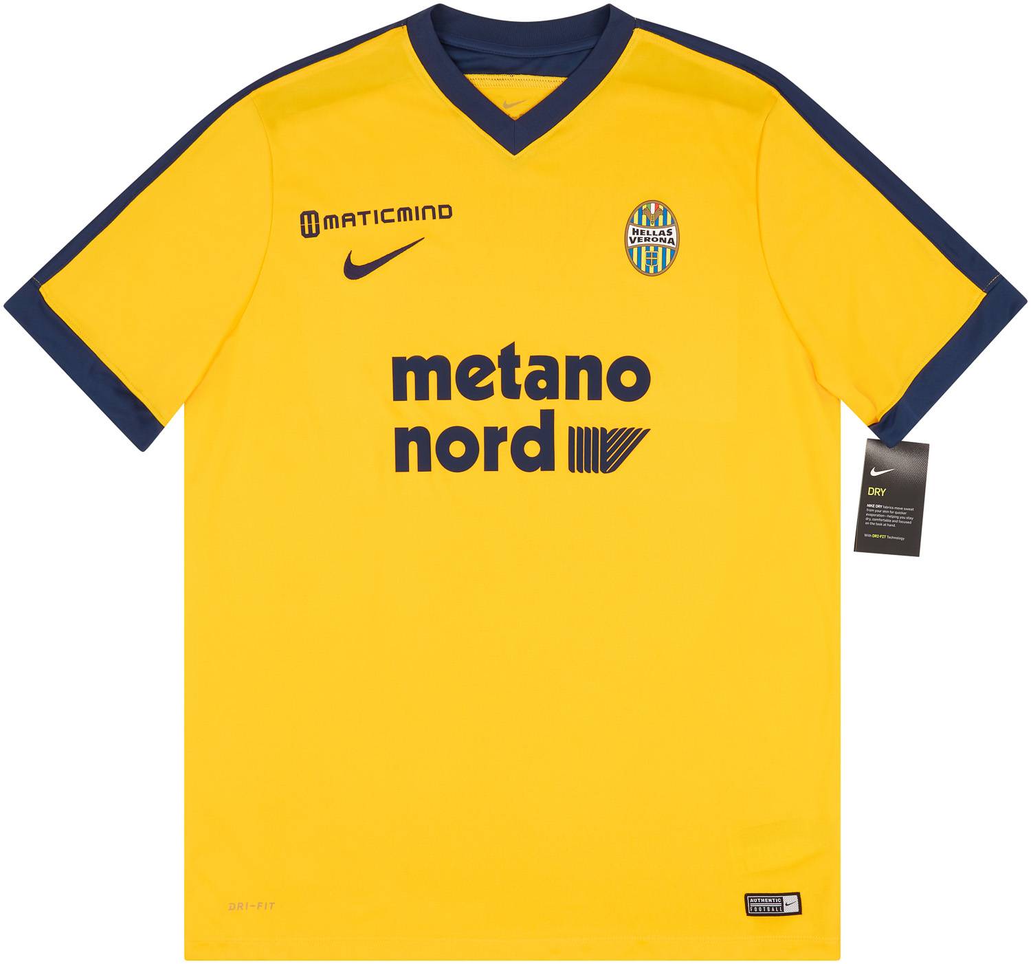 2017-18 Hellas Verona Away Shirt