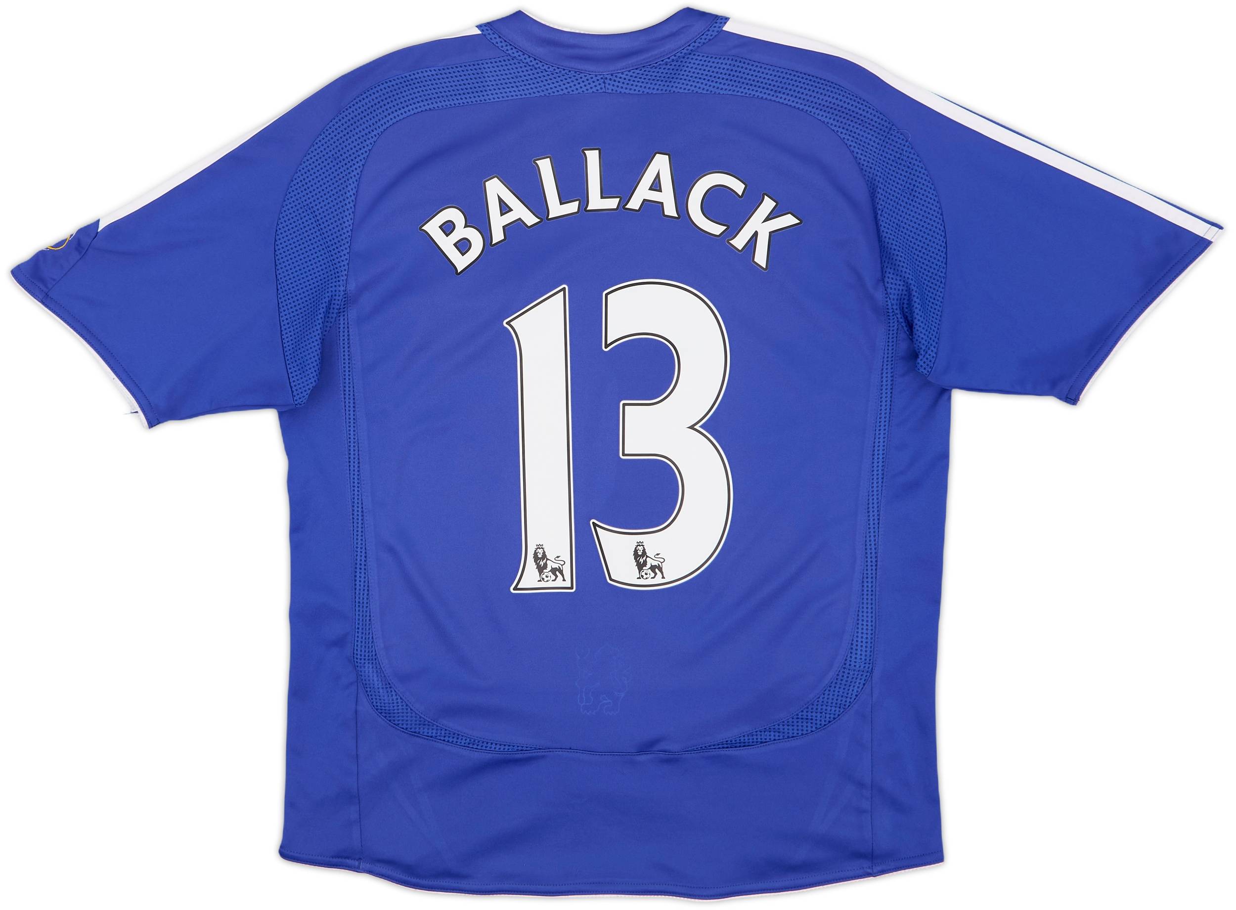 チェルシー Ballack バラック 13 シャツ adidas 2006-08 Chelsea Home Shirt Ballack #13 - 8/10 - (L.Boys)