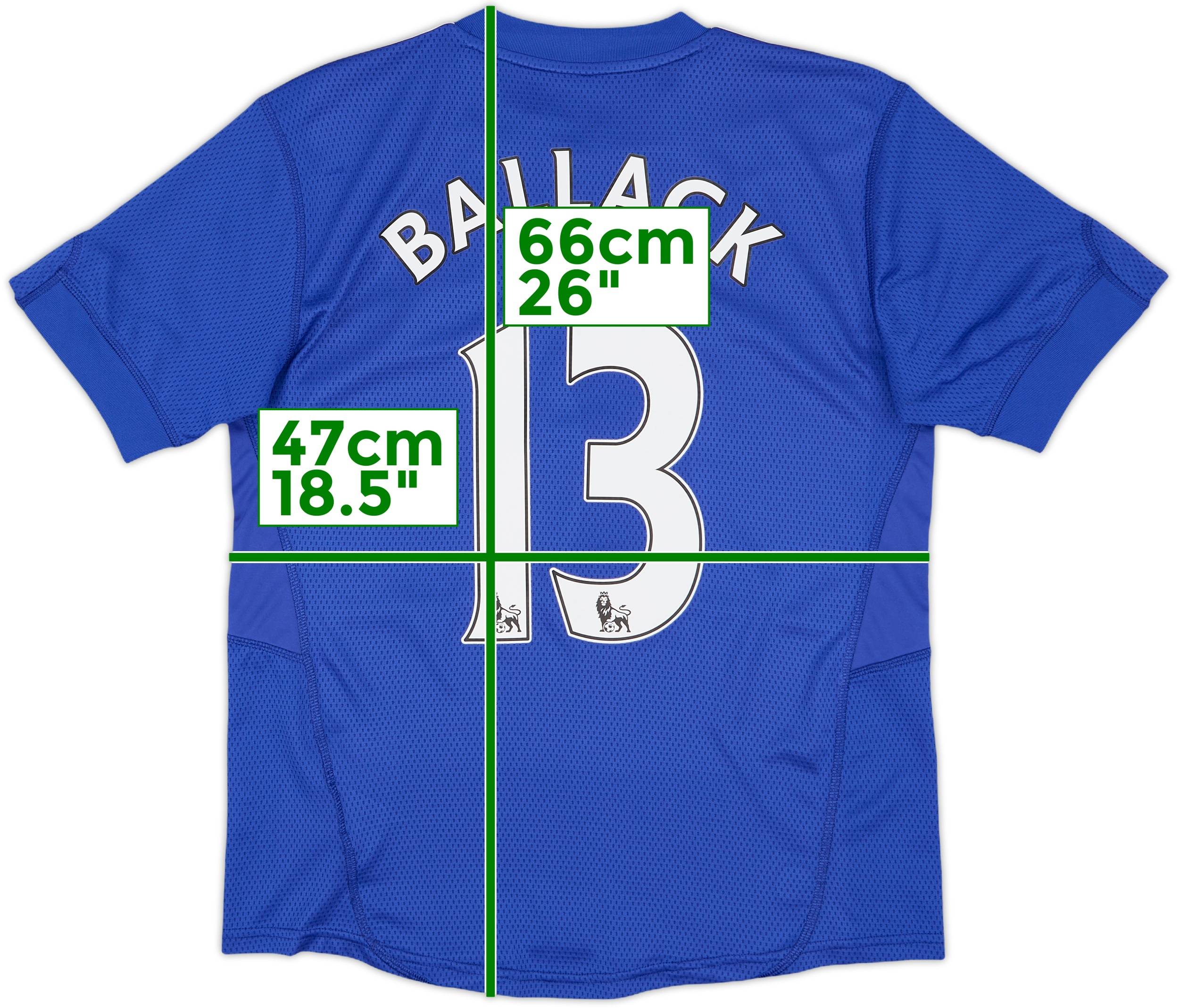 2009-10 Chelsea Home Shirt Ballack #13 - 8/10 - (L.Boys)