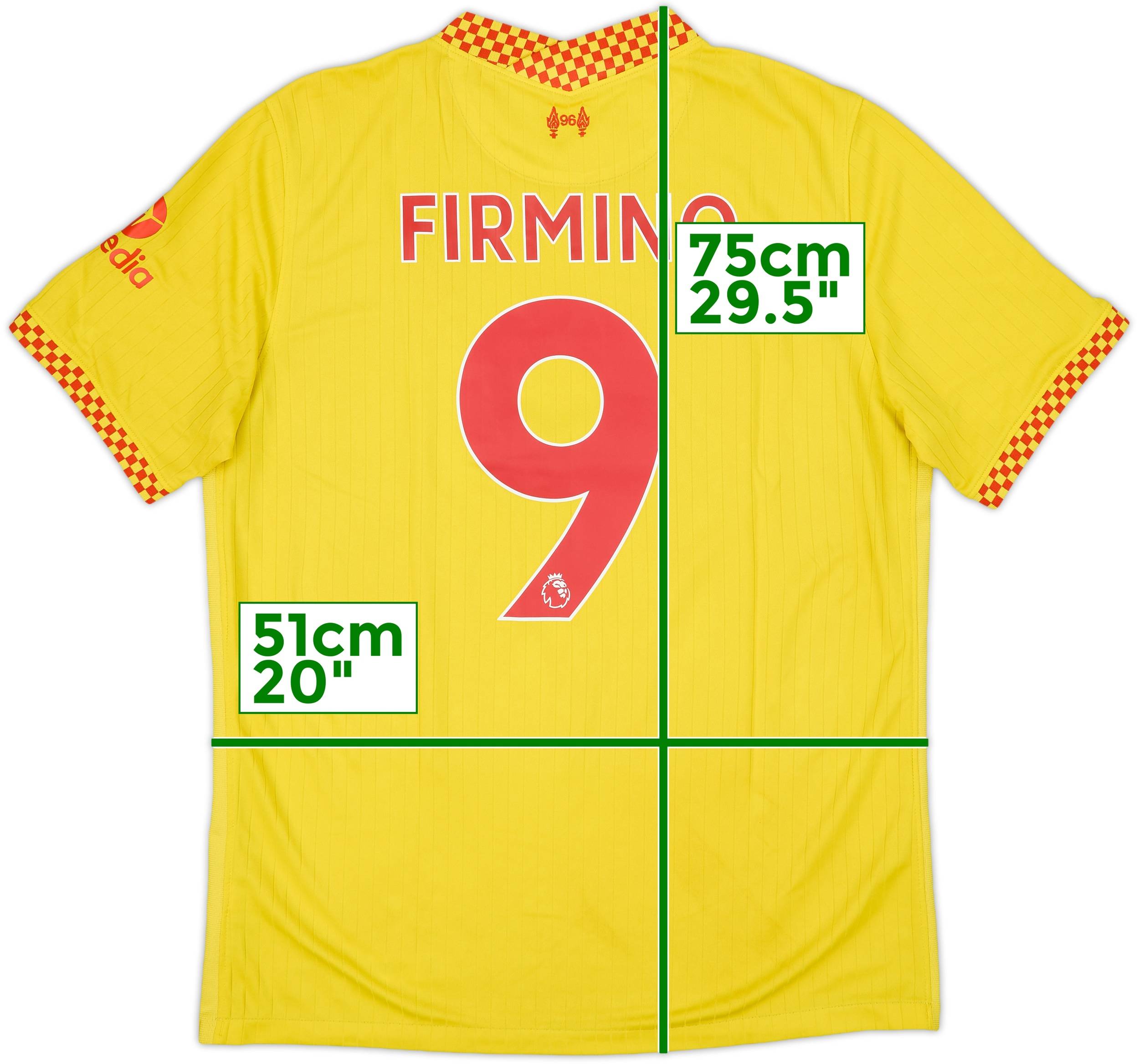 リバプールFC Firmino 9 シャツ XL 2021-22 Liverpool Home Shirt - 6/10 - (3XL)