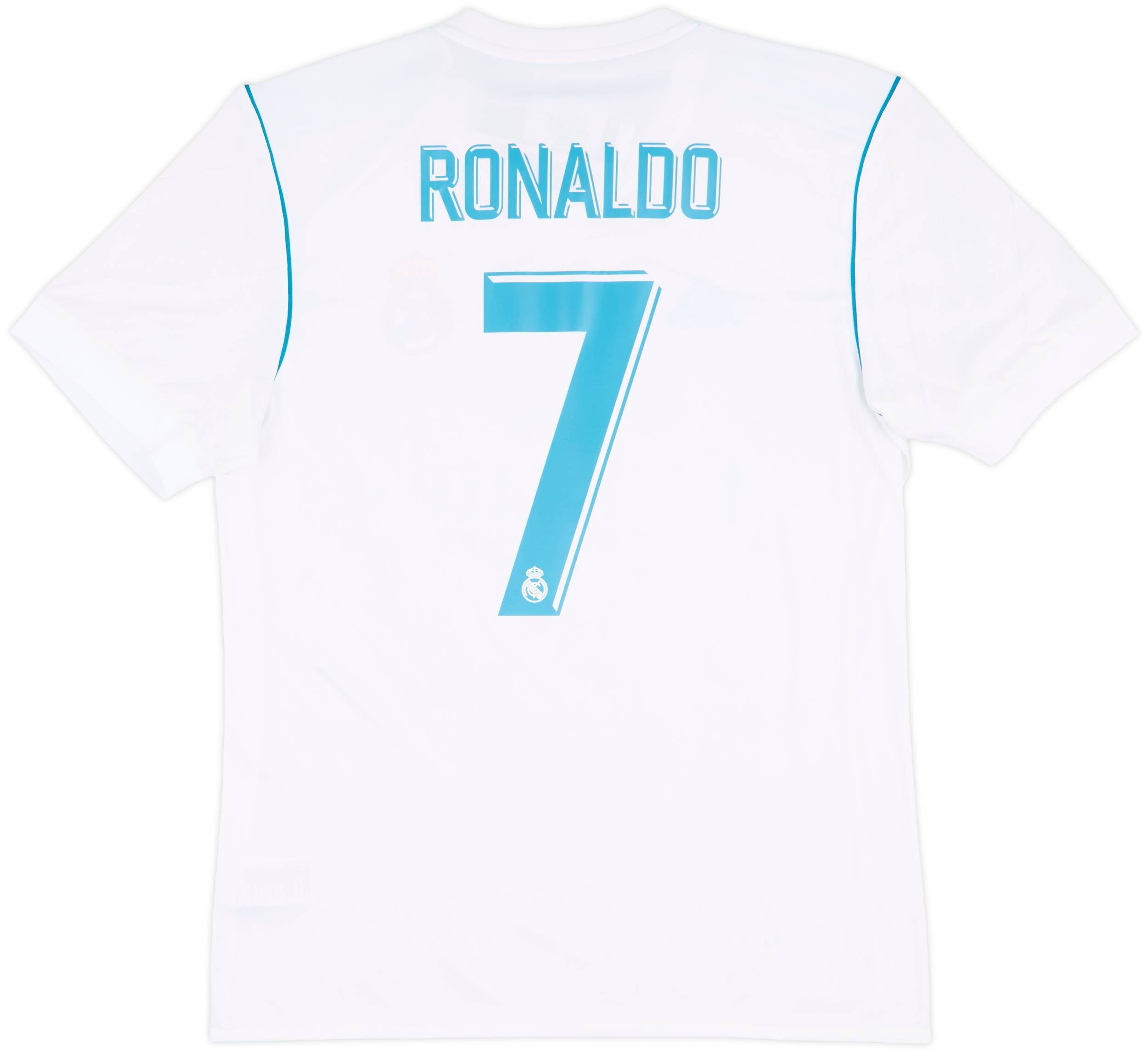 Real Madrid Ronaldo 7 シャツ Mサイズ 2017-18 Real Madrid Home Shirt Ronaldo #7 (M)