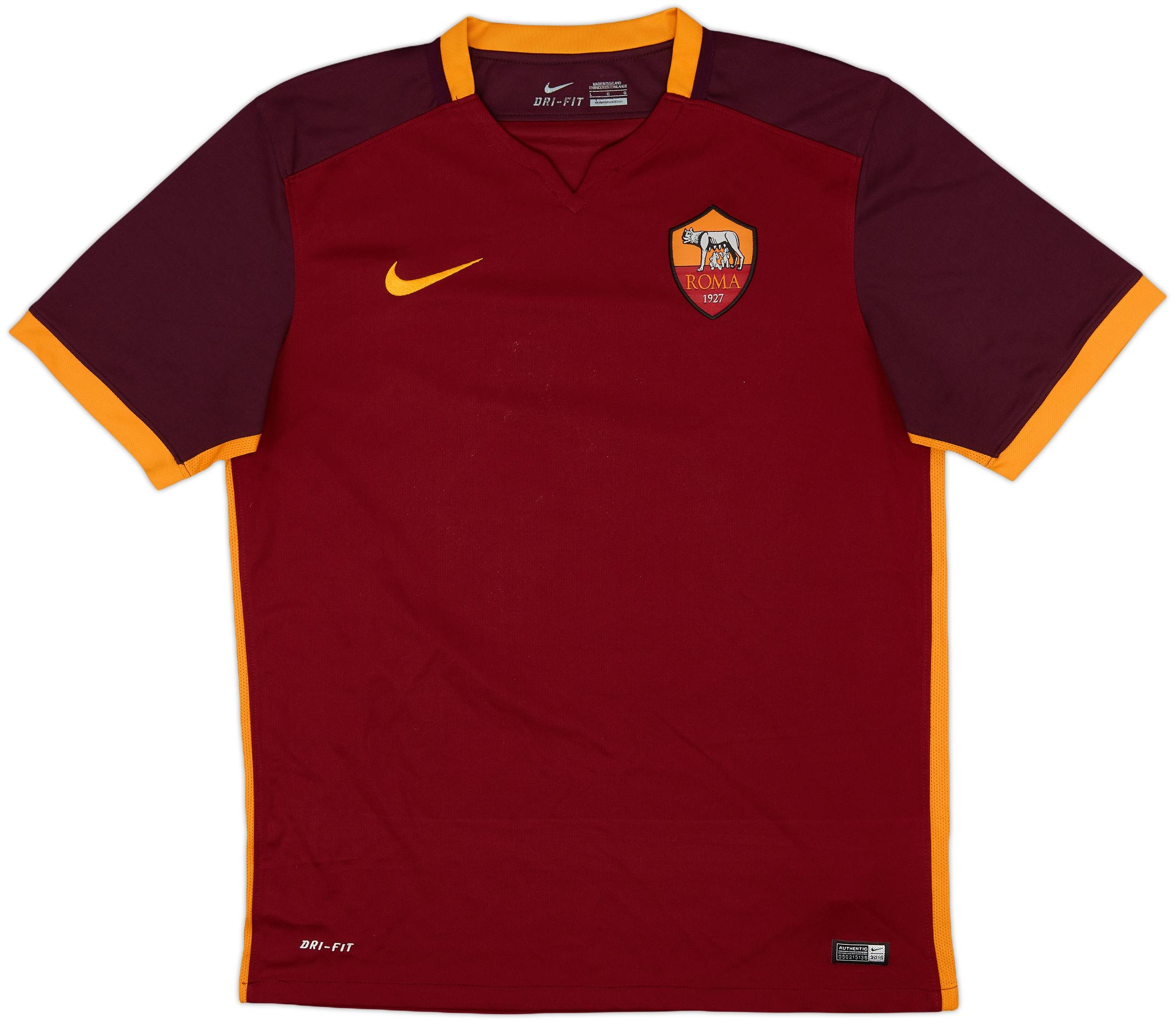 ASローマ De Rossi 16/17 L Nike  デ・ロッシ ASローマ De Rossi 16/17 L Nike Home デ・ロッシ AS ROMA 2018
