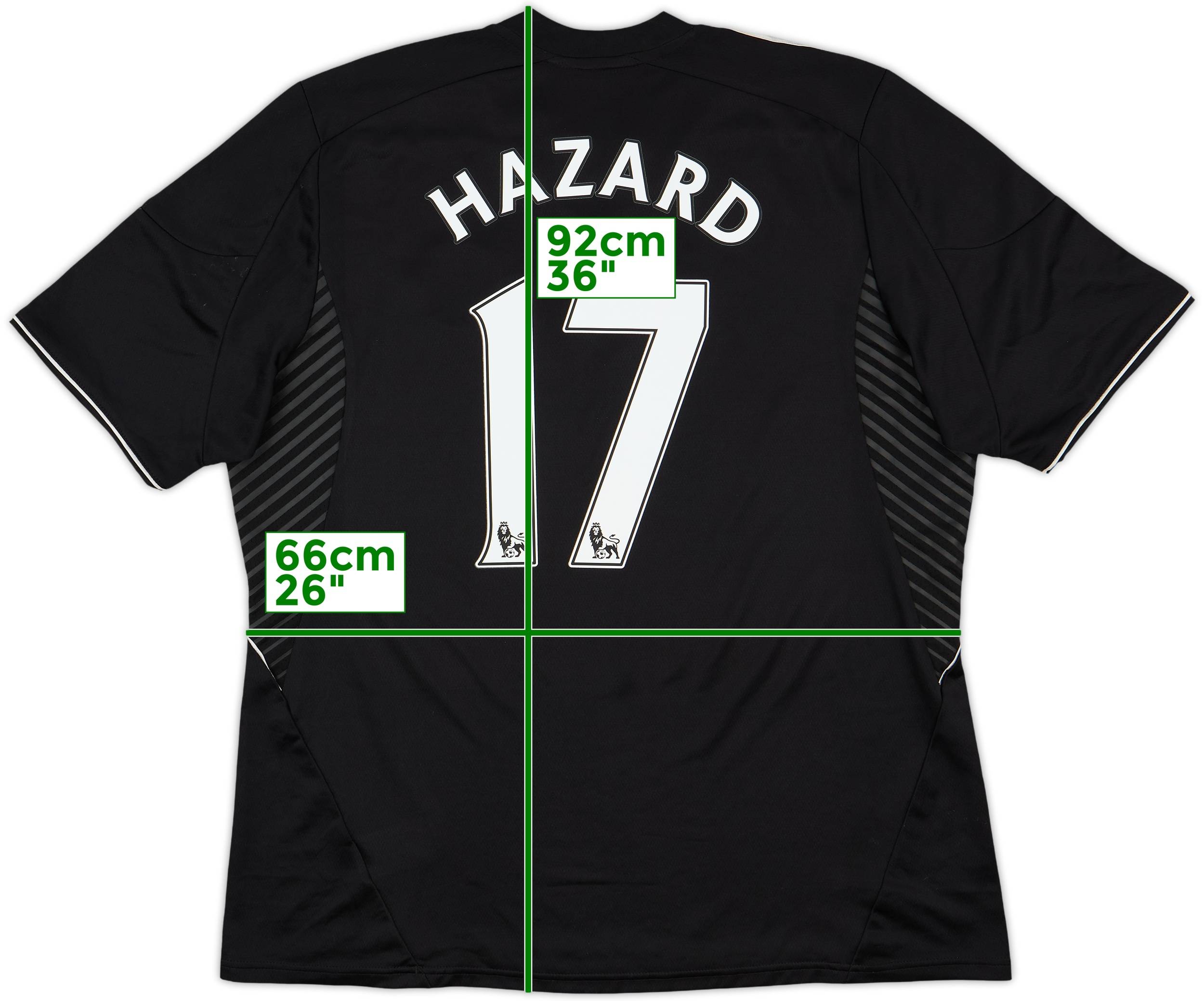 2013-14 Chelsea Third Shirt Hazard #17 - 8/10 - (XL)